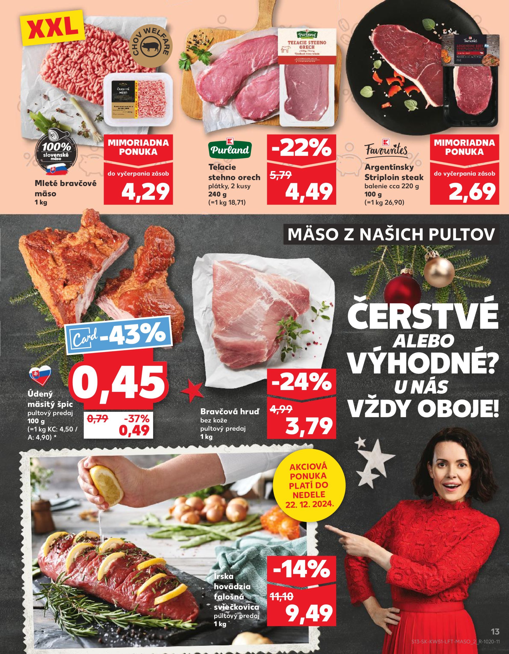 kaufland - Kaufland leták platný od 18.12. - 24.12. - page: 13