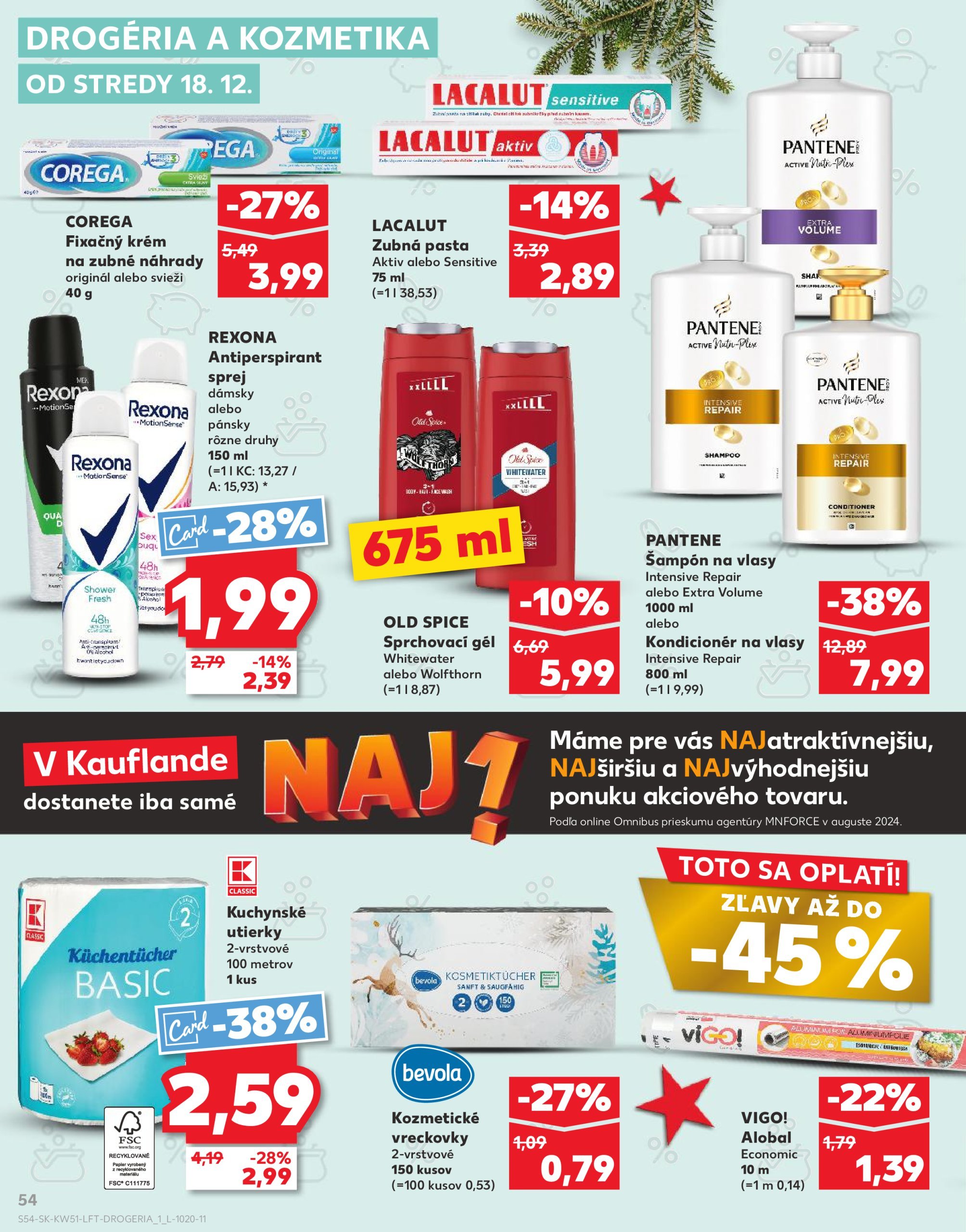 kaufland - Kaufland leták platný od 18.12. - 24.12. - page: 54