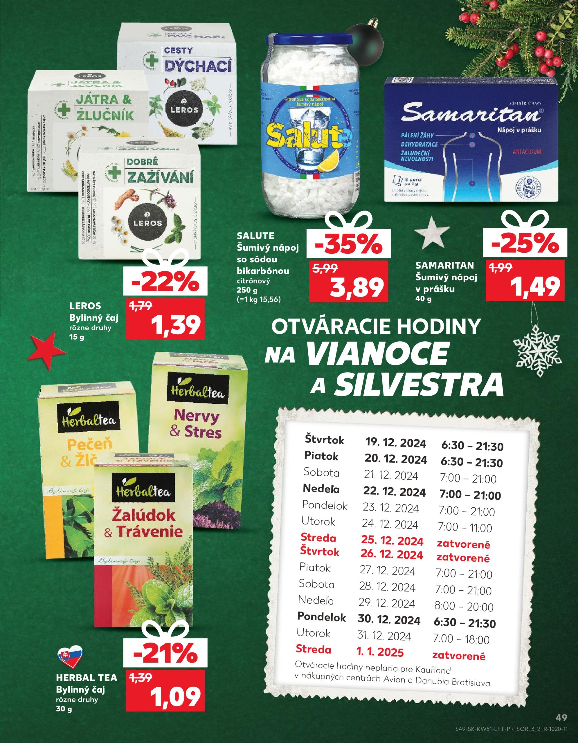 kaufland - Kaufland leták platný od 18.12. - 24.12. - page: 49