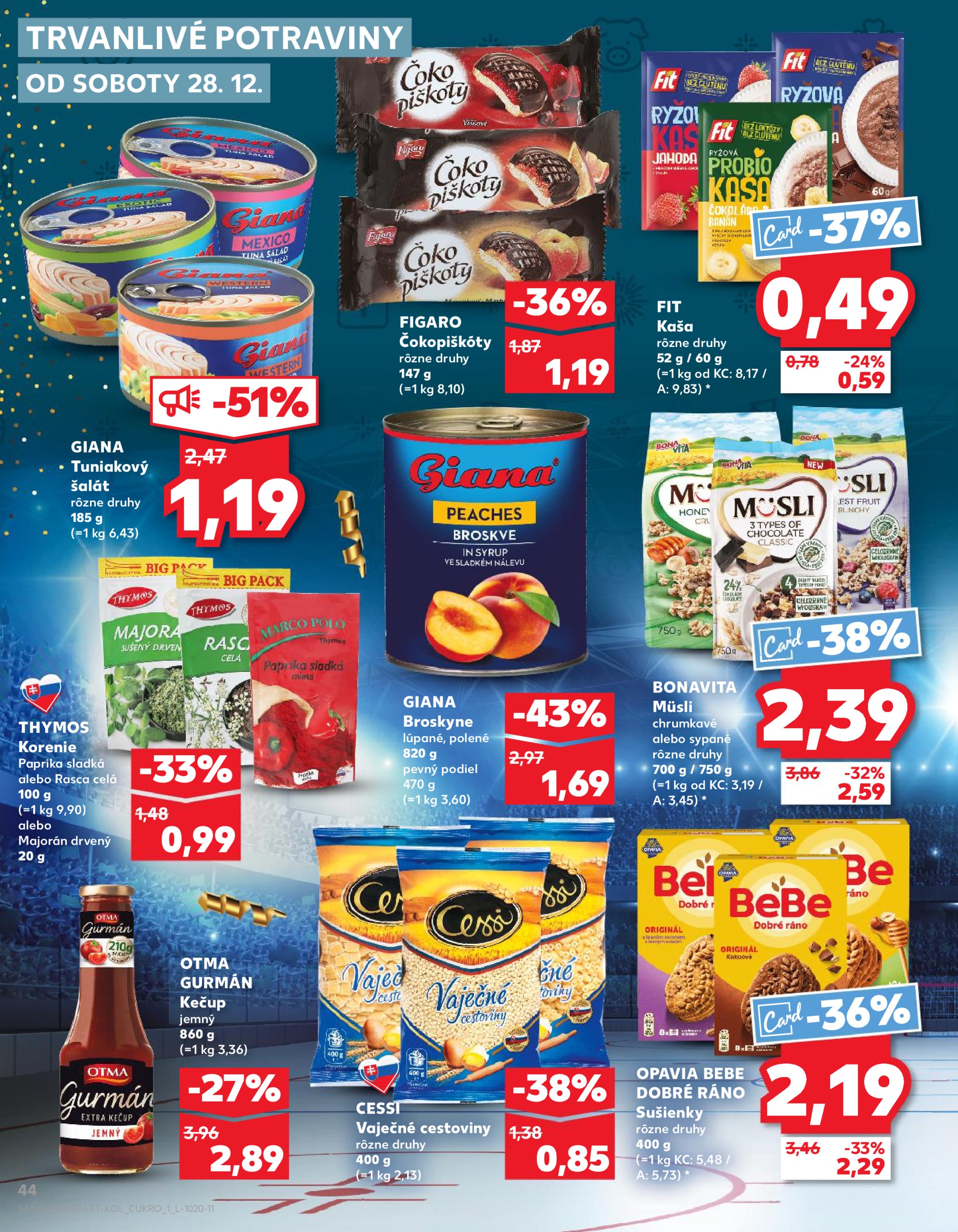 kaufland - Kaufland leták platný od 28.12. - 31.12. - page: 44