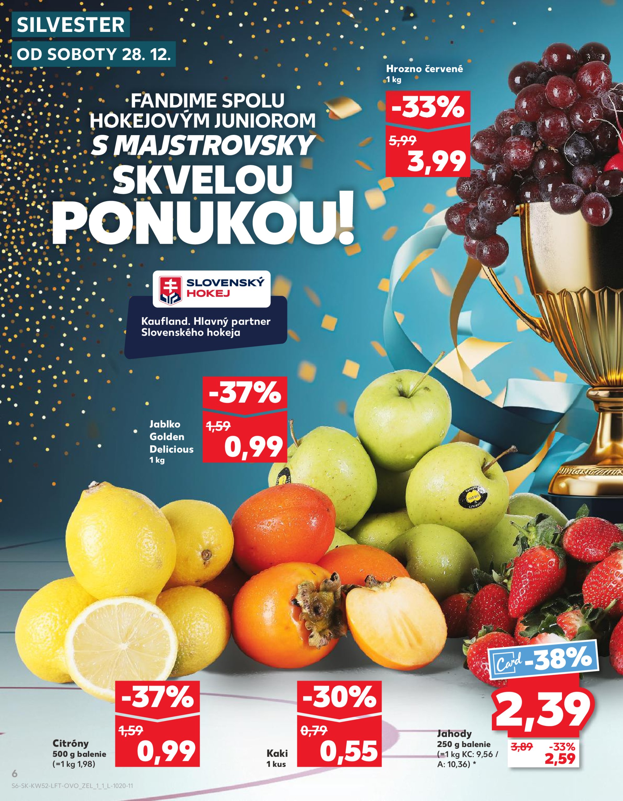 kaufland - Kaufland leták platný od 28.12. - 31.12. - page: 6