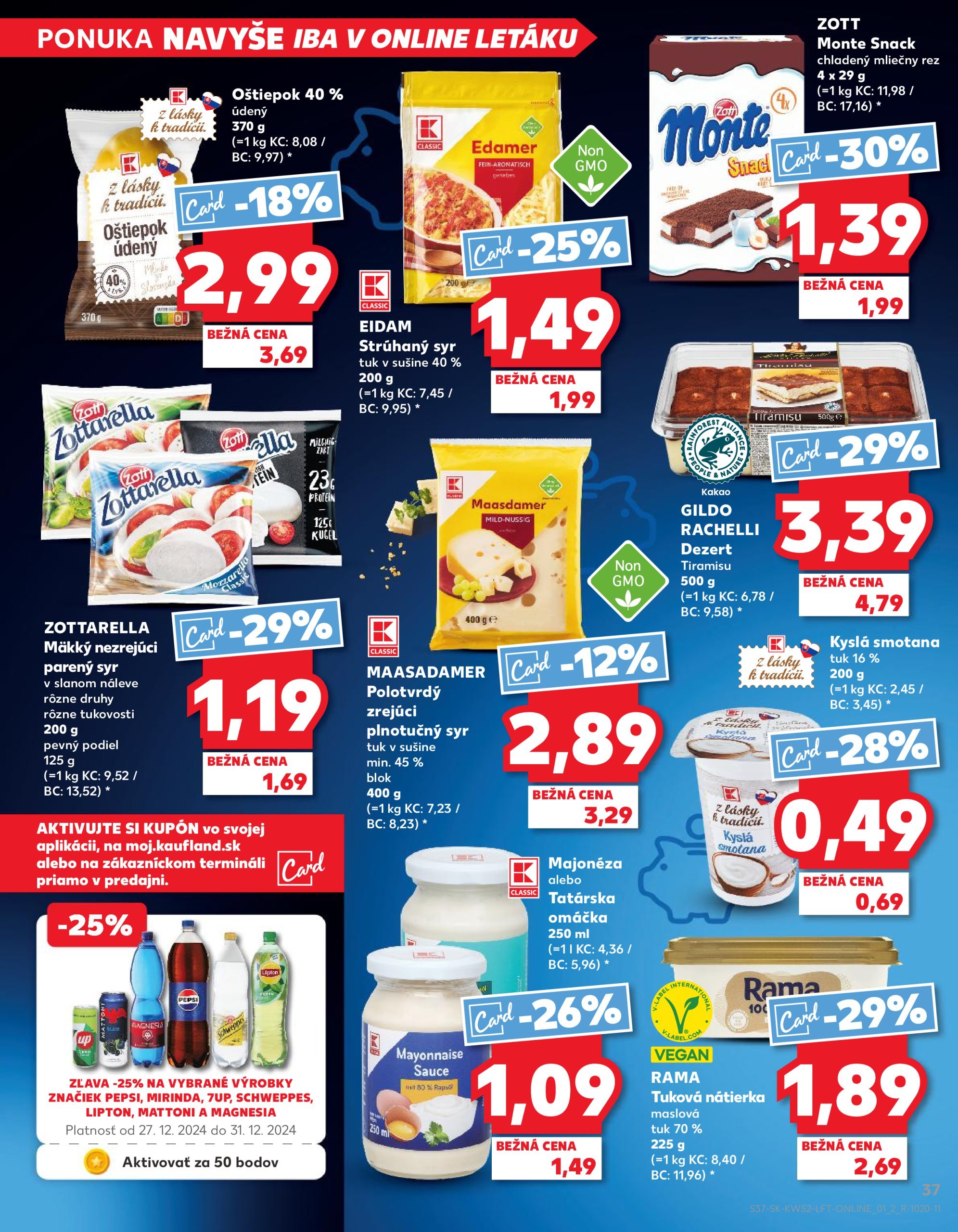 kaufland - Kaufland leták platný od 28.12. - 31.12. - page: 37