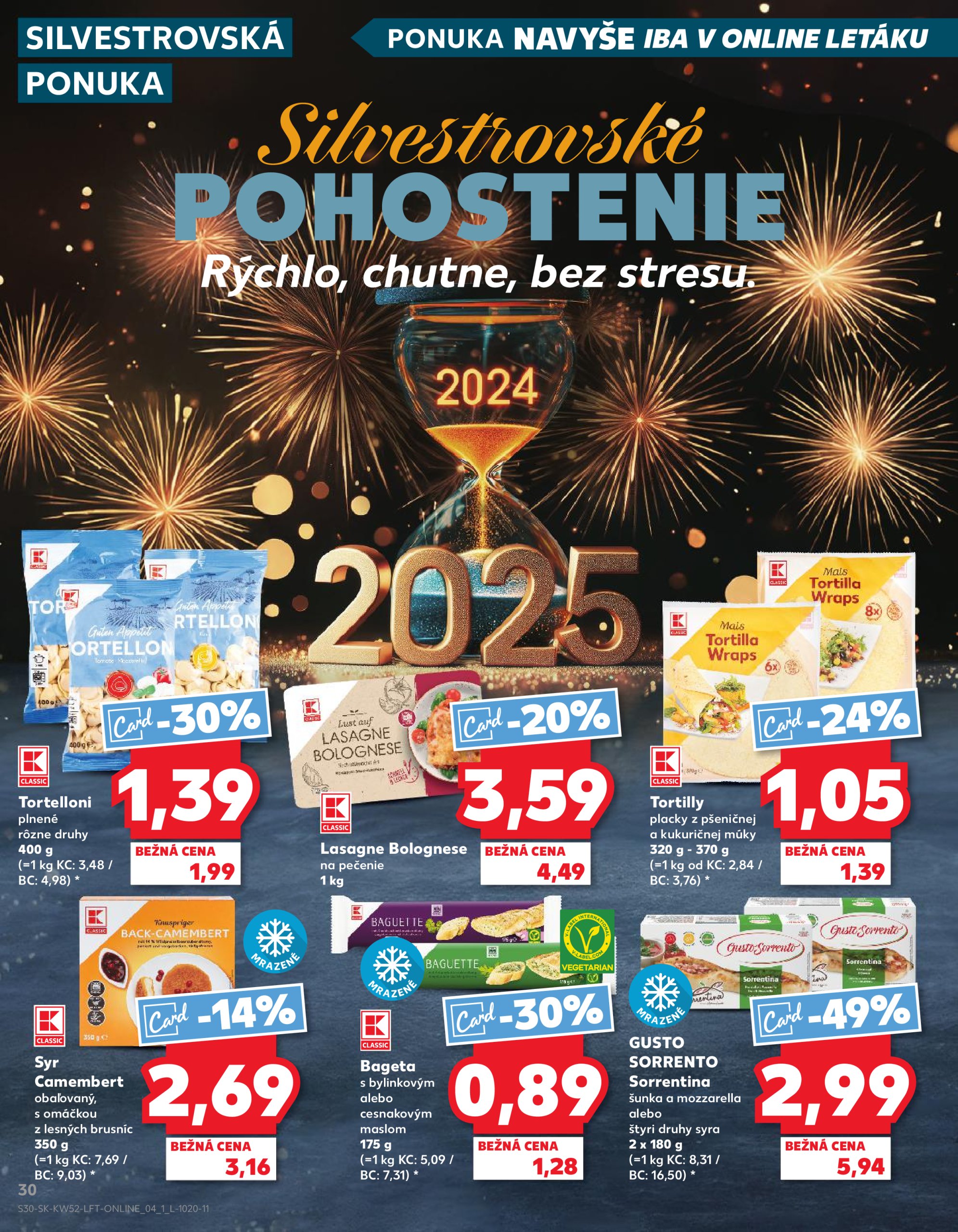 kaufland - Kaufland leták platný od 28.12. - 31.12. - page: 30