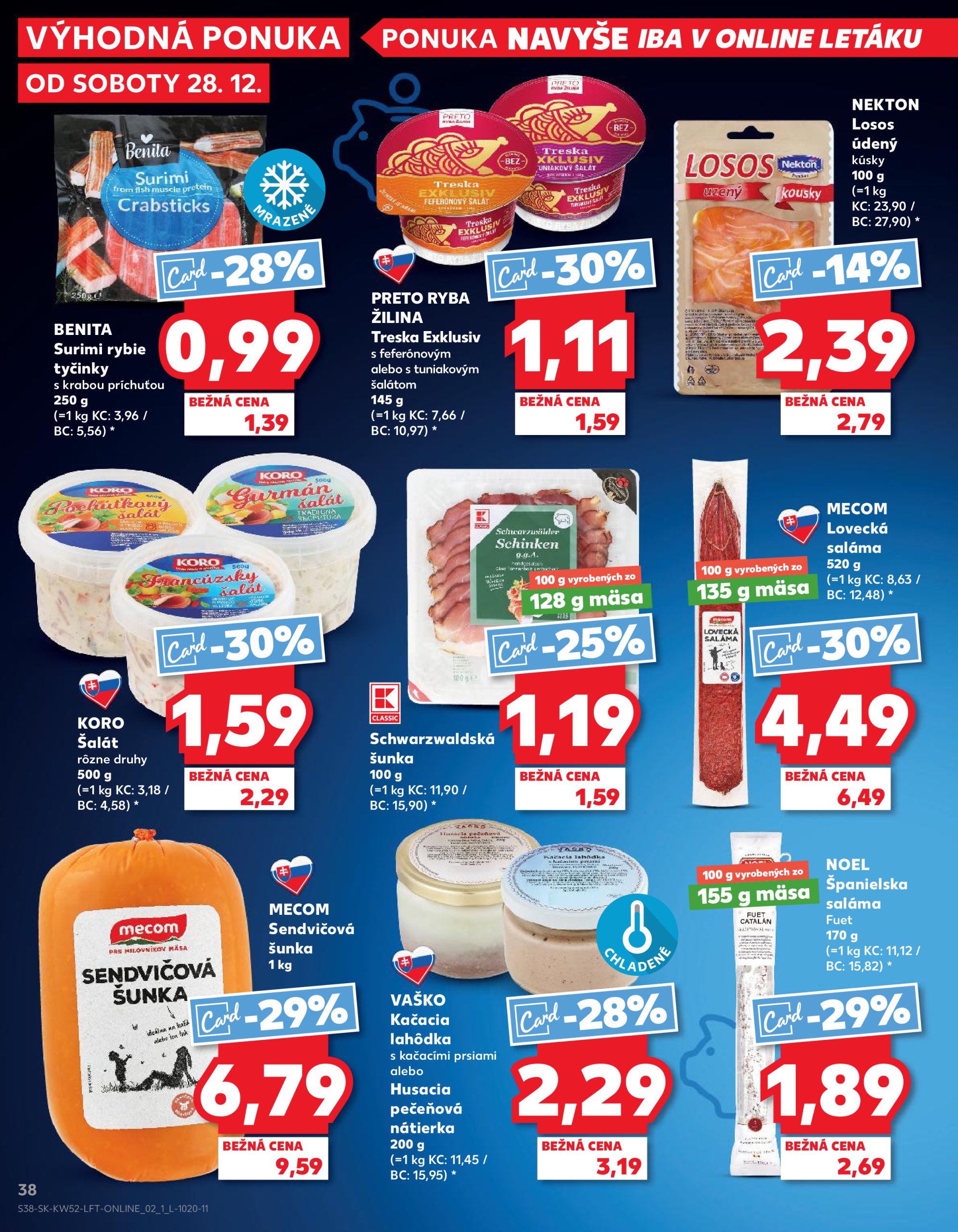 kaufland - Kaufland leták platný od 28.12. - 31.12. - page: 38