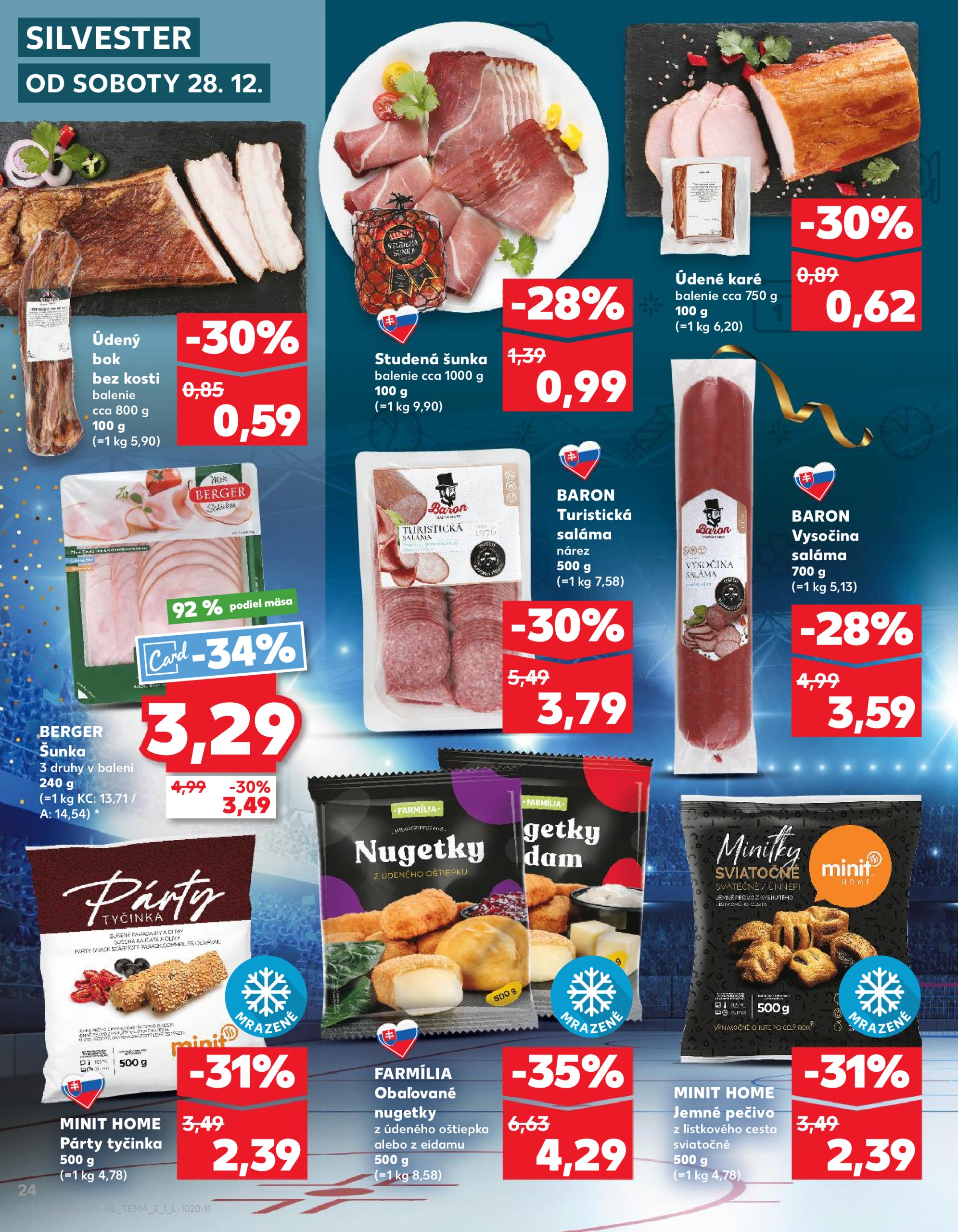 kaufland - Kaufland leták platný od 28.12. - 31.12. - page: 24