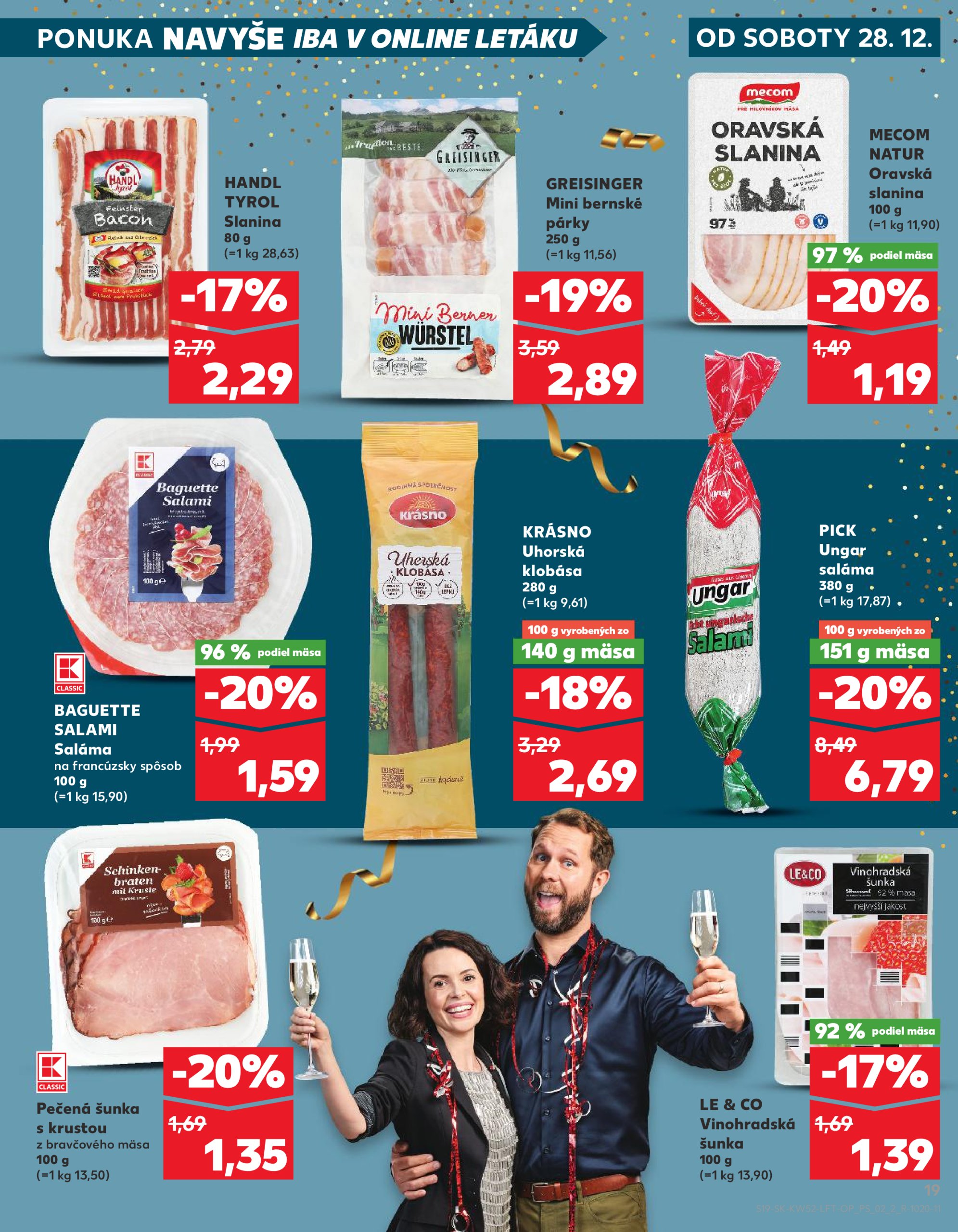 kaufland - Kaufland leták platný od 28.12. - 31.12. - page: 19