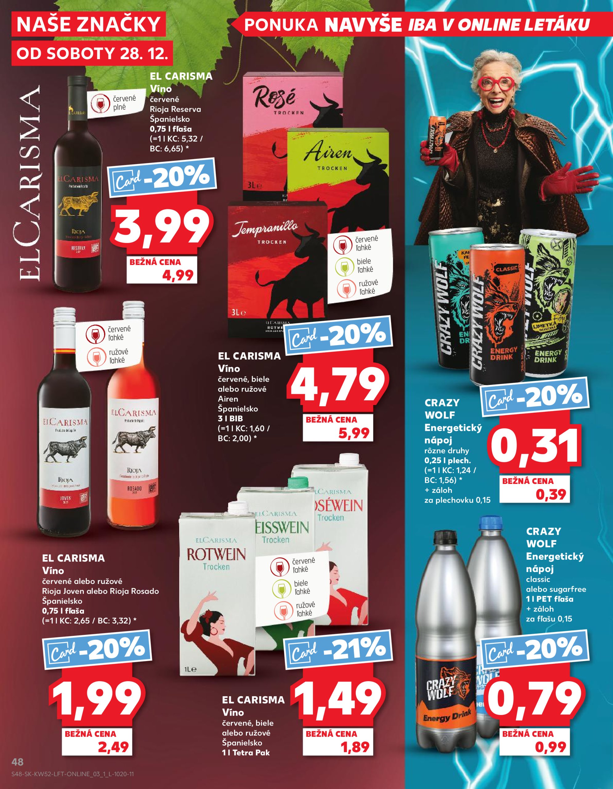 kaufland - Kaufland leták platný od 28.12. - 31.12. - page: 48