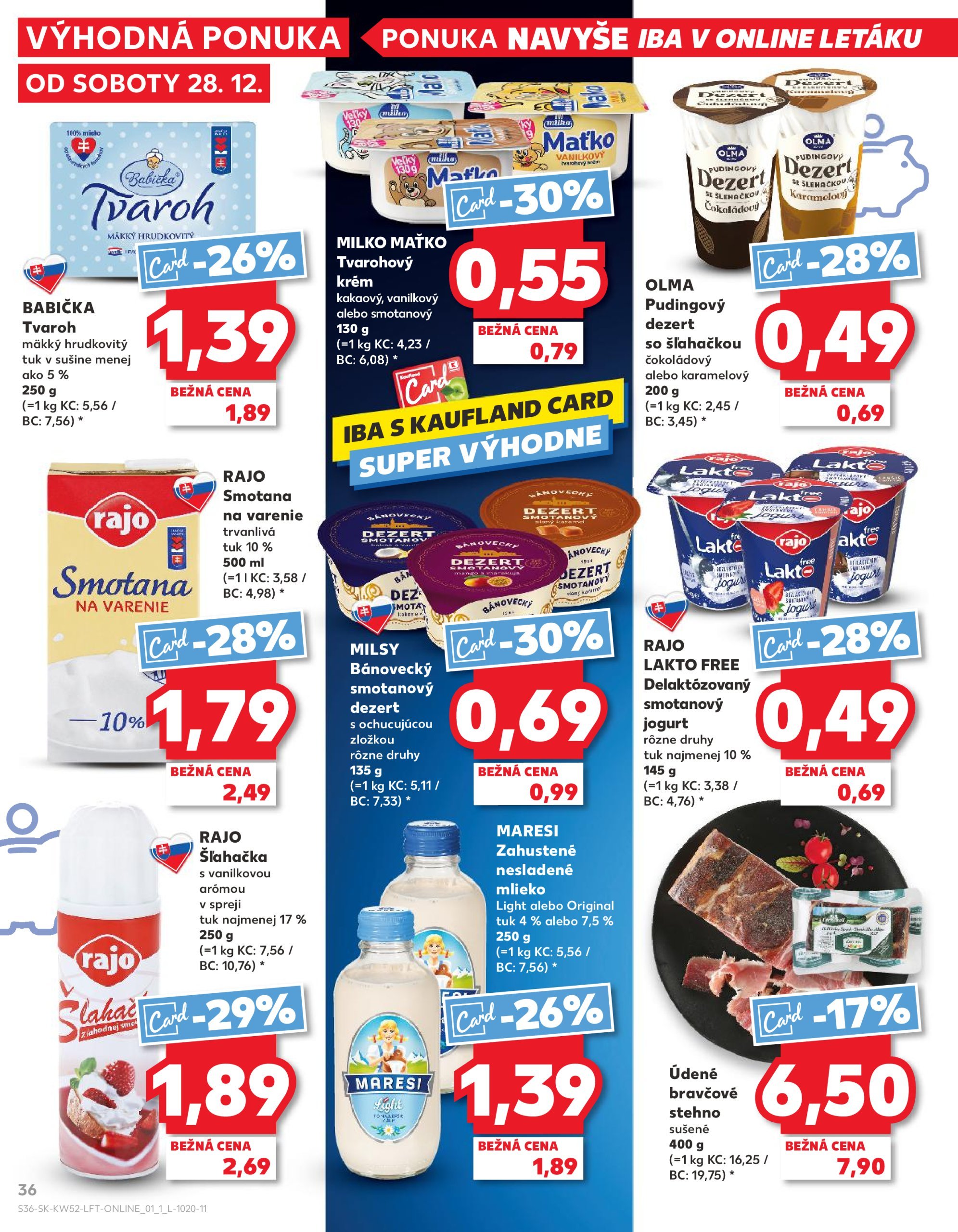 kaufland - Kaufland leták platný od 28.12. - 31.12. - page: 36