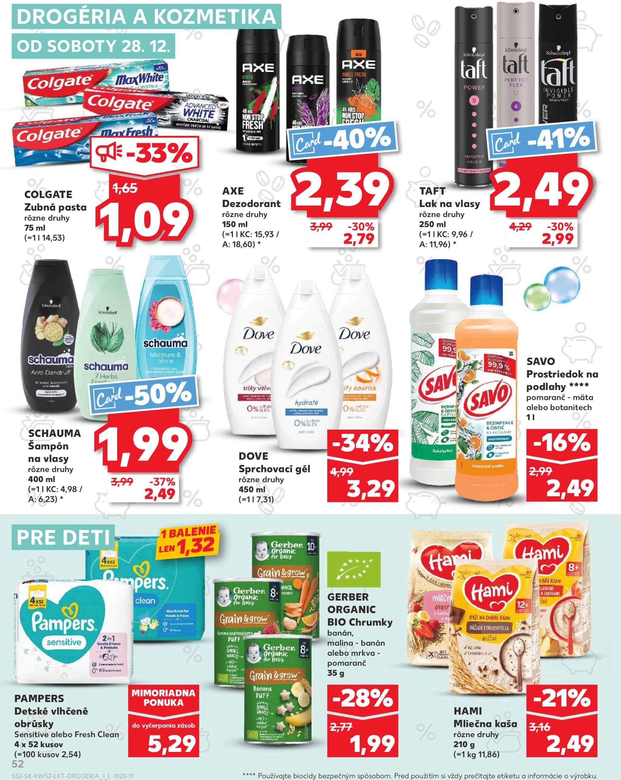 kaufland - Kaufland leták platný od 28.12. - 31.12. - page: 52