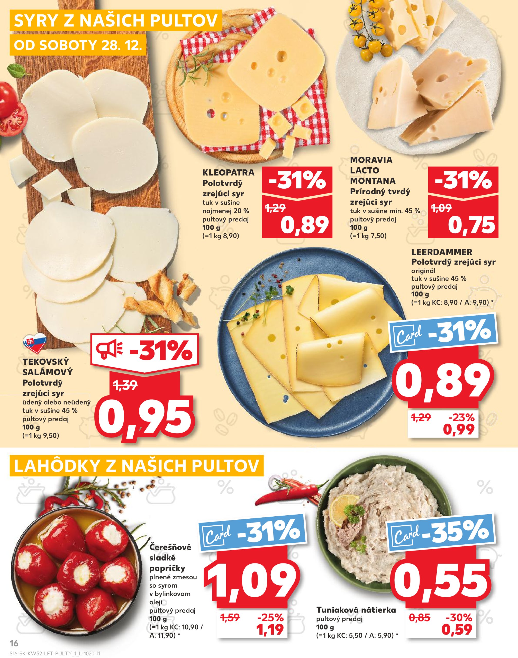 kaufland - Kaufland leták platný od 28.12. - 31.12. - page: 16