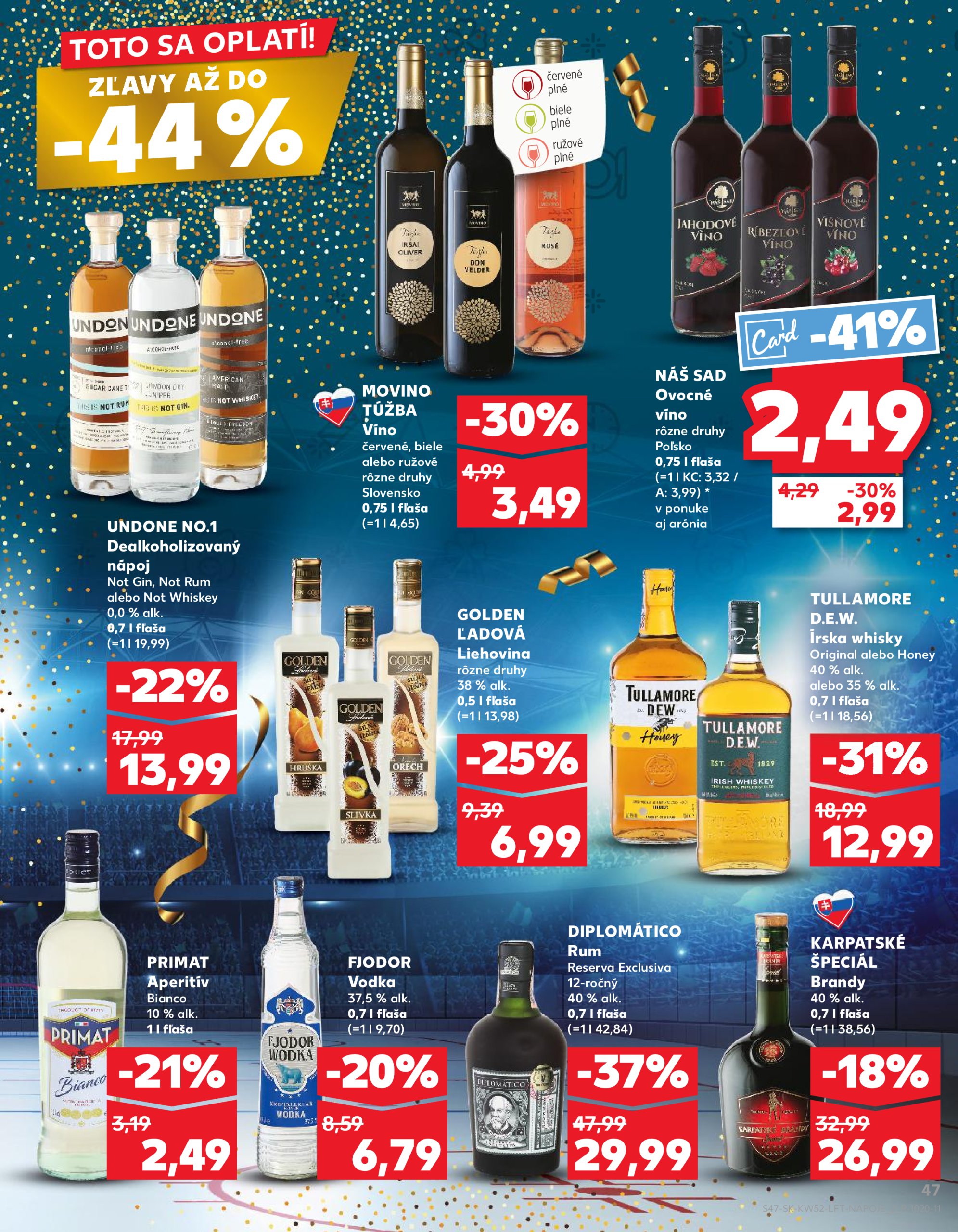 kaufland - Kaufland leták platný od 28.12. - 31.12. - page: 47