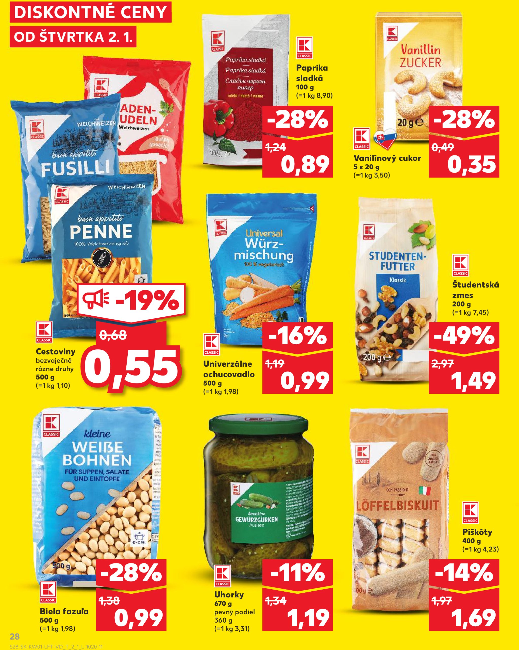 kaufland - Kaufland leták platný od 02.01. - 08.01. - page: 28