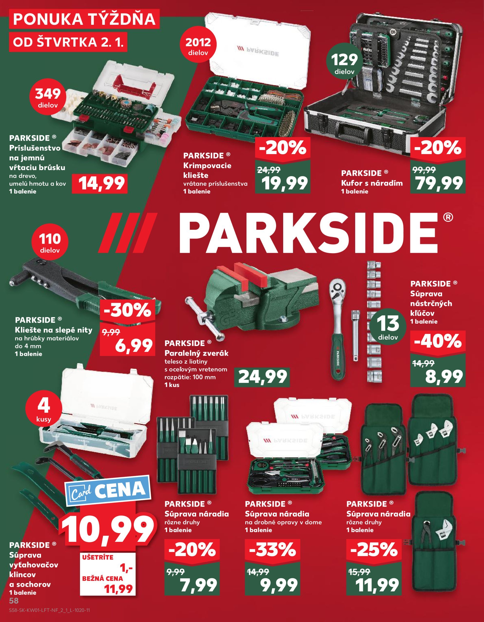 kaufland - Kaufland leták platný od 02.01. - 08.01. - page: 58