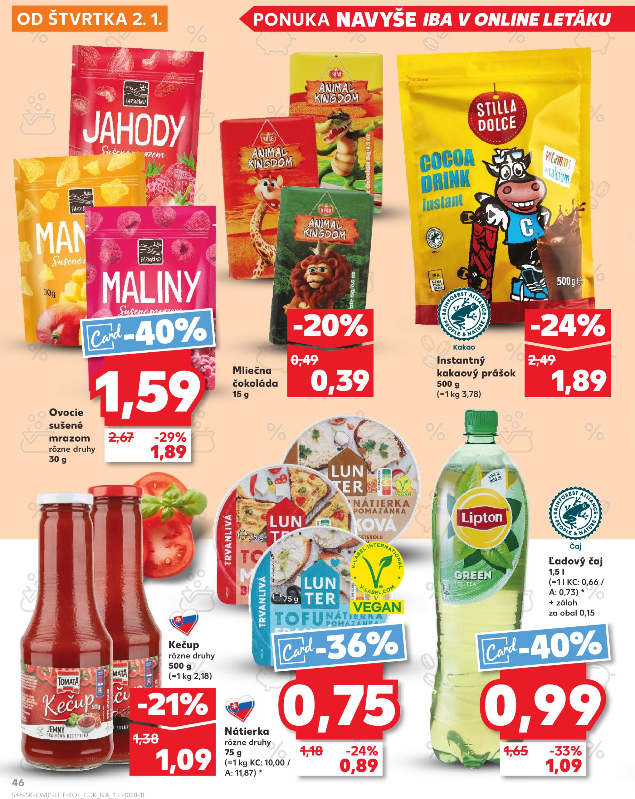 kaufland - Kaufland leták platný od 02.01. - 08.01. - page: 46