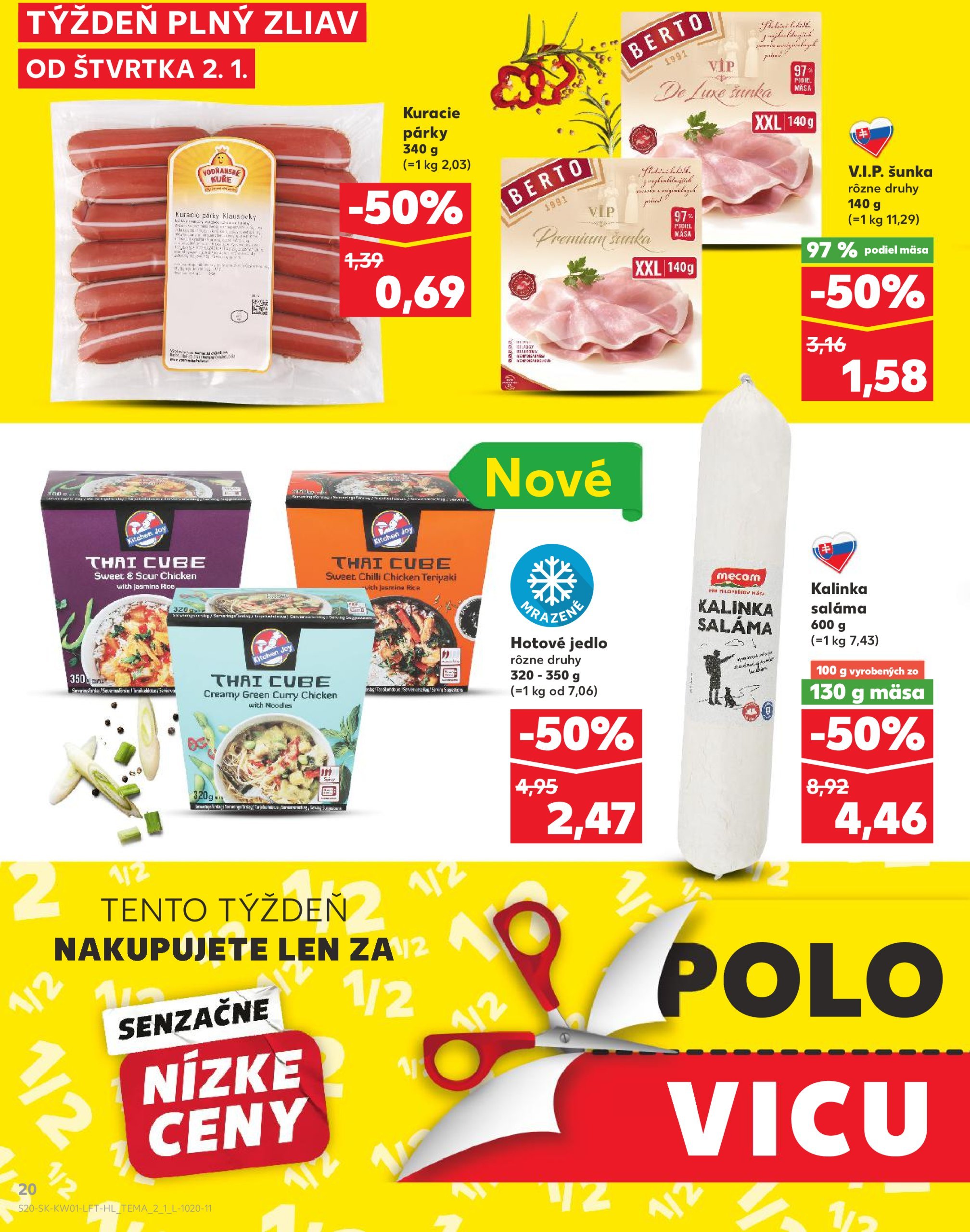 kaufland - Kaufland leták platný od 02.01. - 08.01. - page: 20