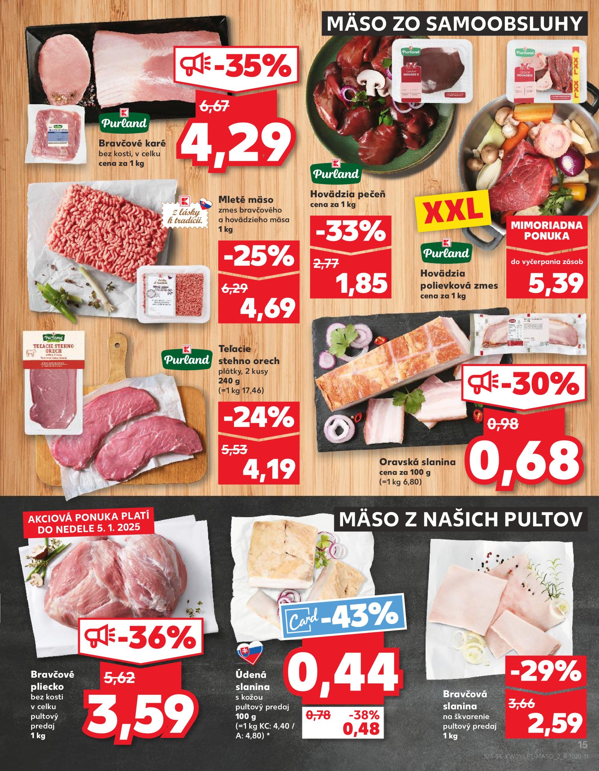 kaufland - Kaufland leták platný od 02.01. - 08.01. - page: 15