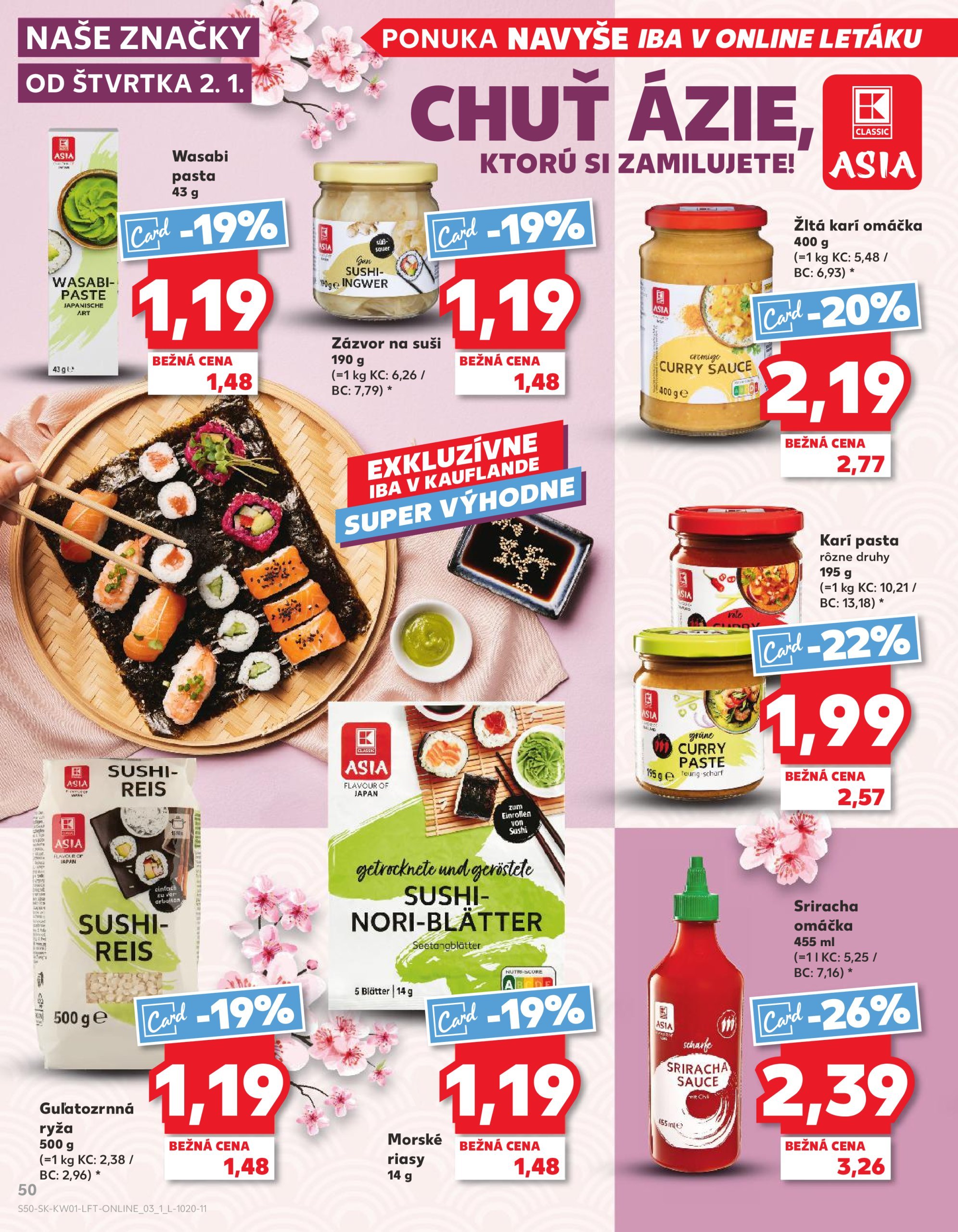 kaufland - Kaufland leták platný od 02.01. - 08.01. - page: 50