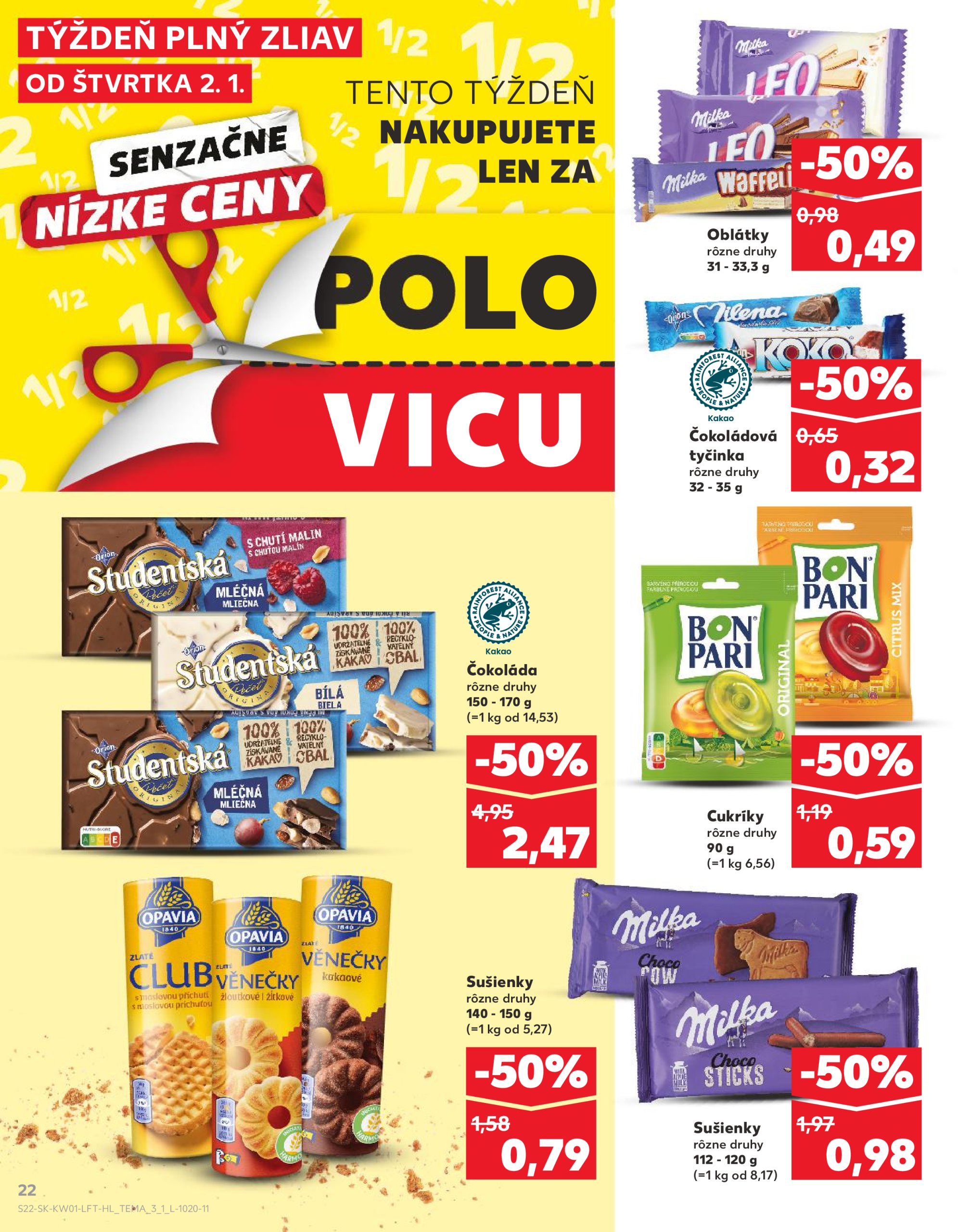 kaufland - Kaufland leták platný od 02.01. - 08.01. - page: 22