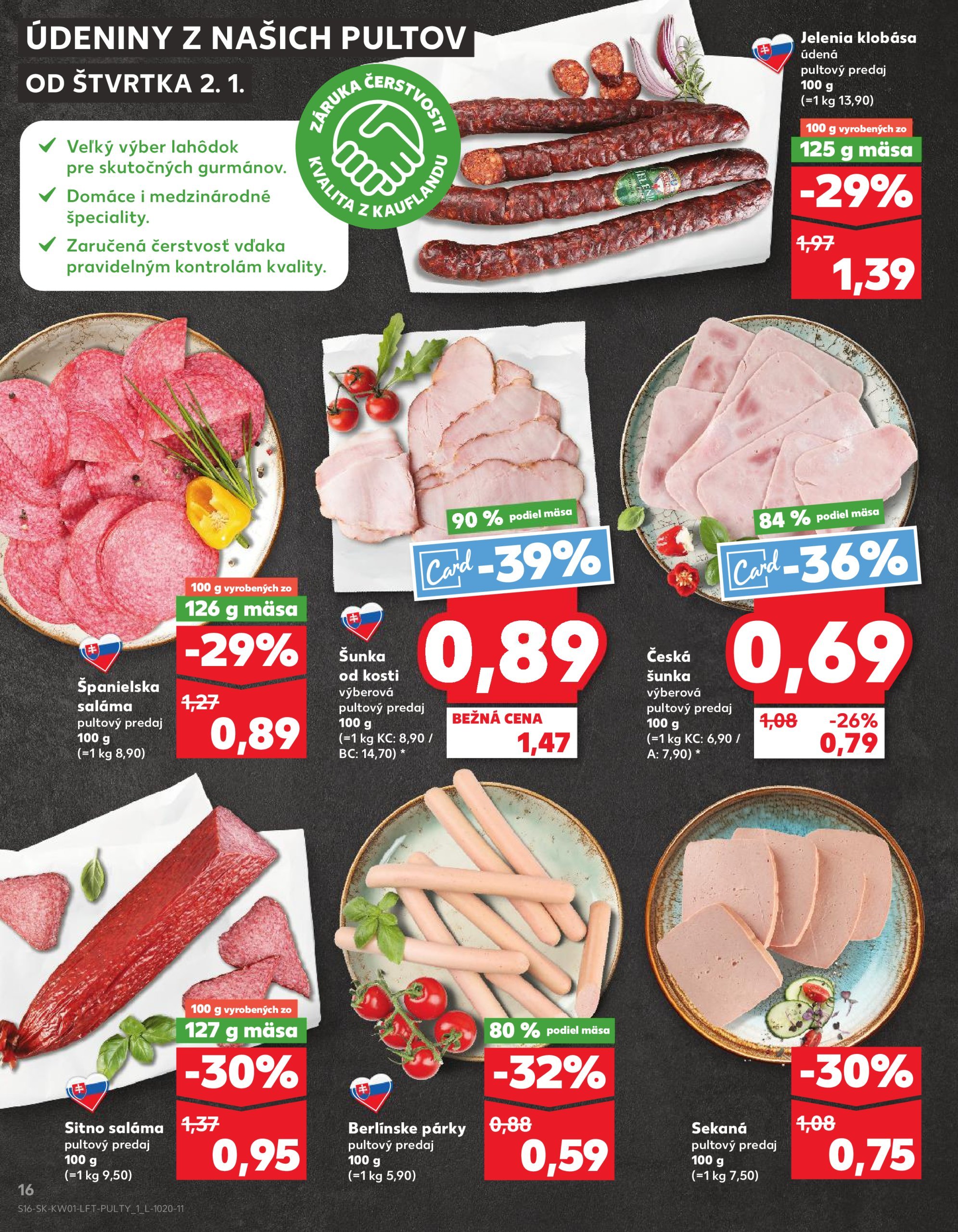 kaufland - Kaufland leták platný od 02.01. - 08.01. - page: 16