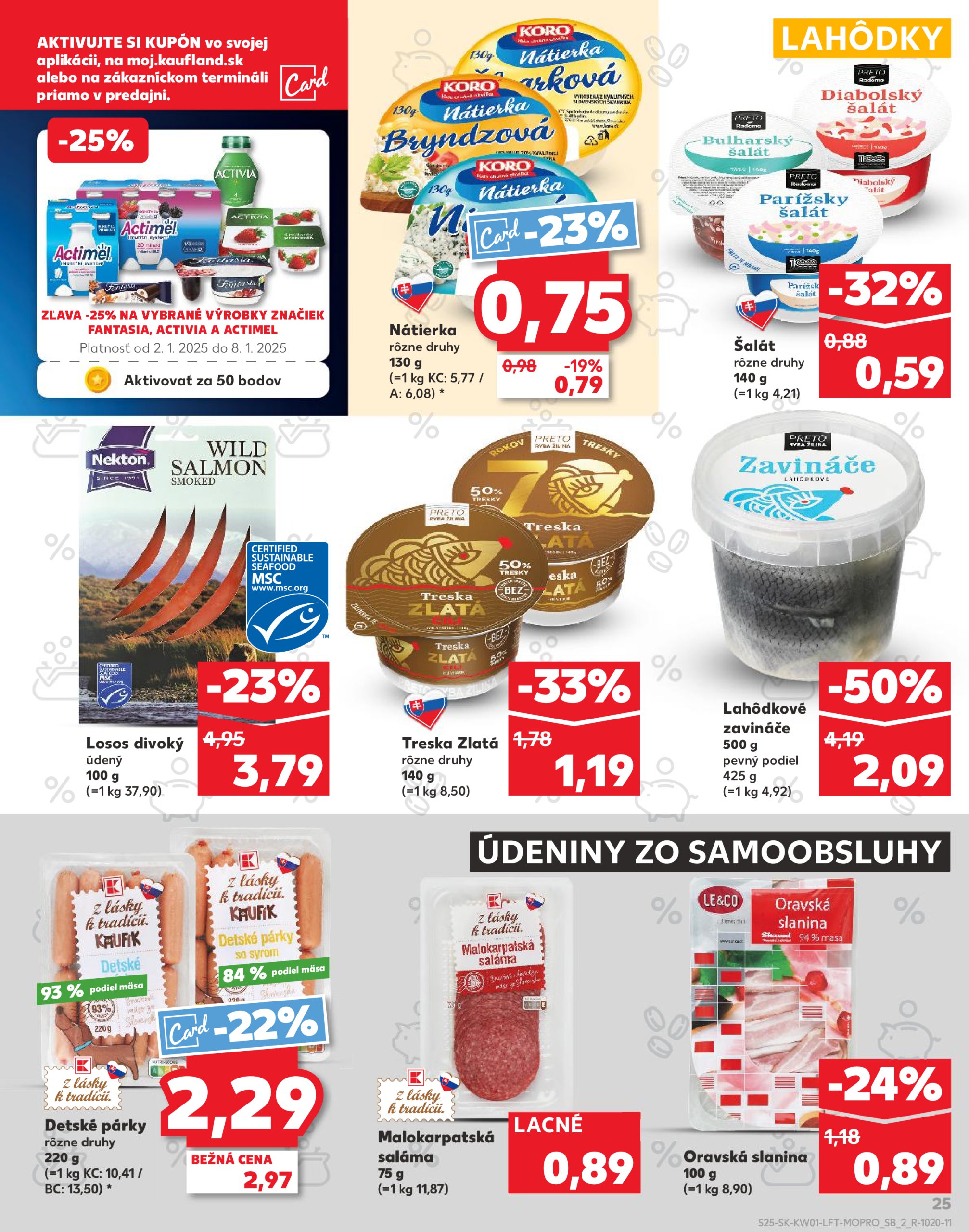 kaufland - Kaufland leták platný od 02.01. - 08.01. - page: 25