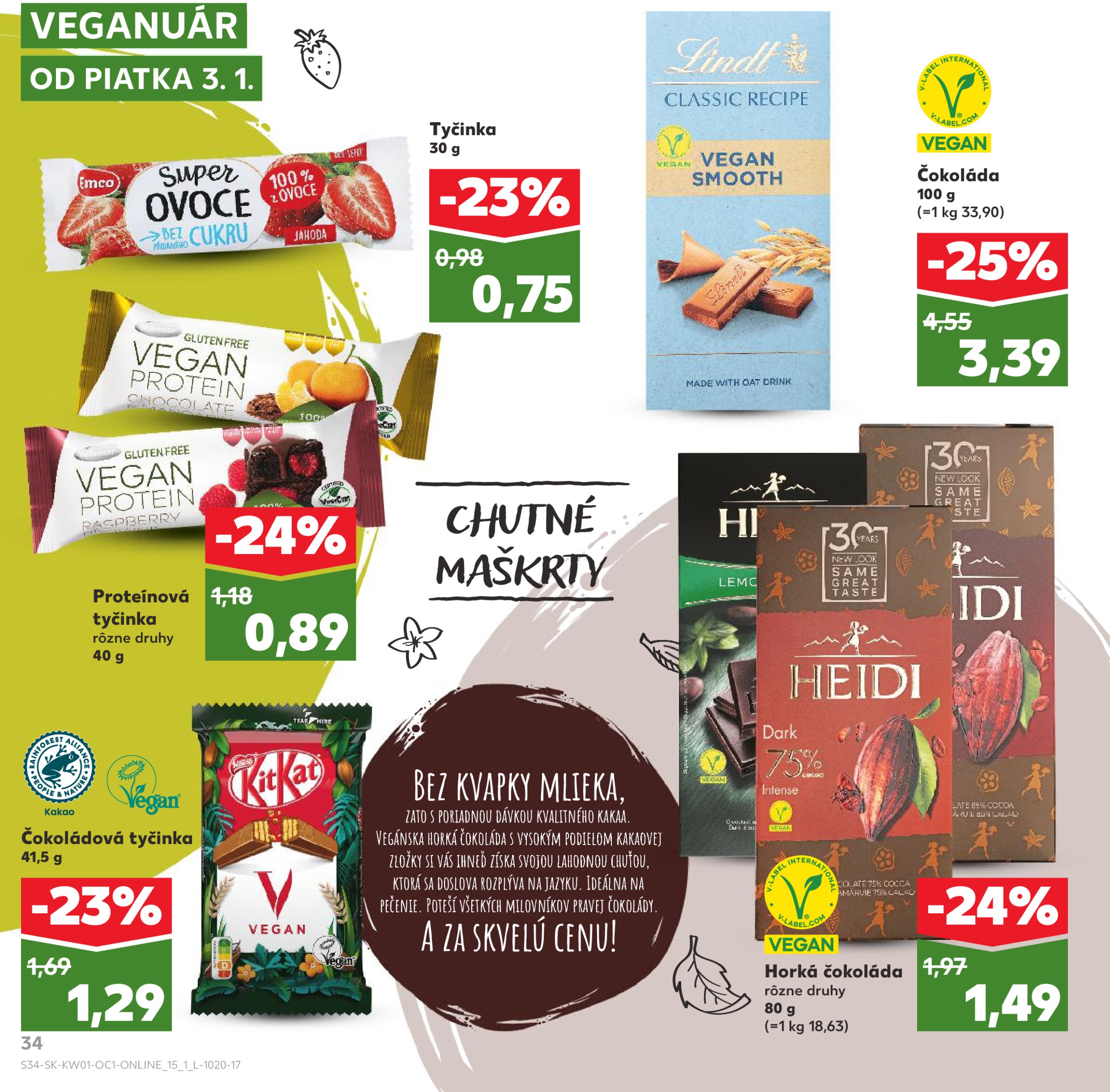 kaufland - Kaufland - Veganuár leták platný od 03.01. - 31.01. - page: 34