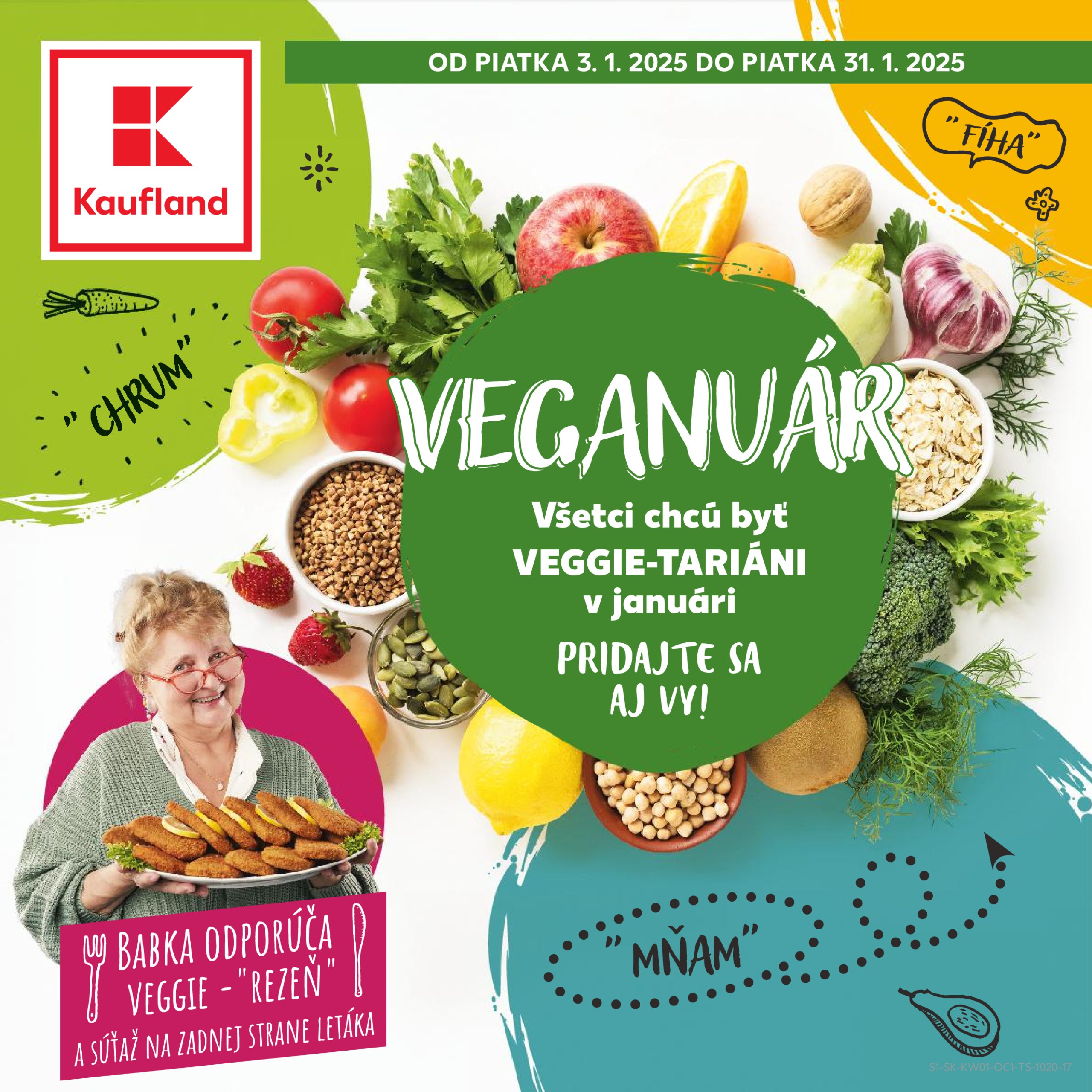 kaufland - Kaufland - Veganuár leták platný od 03.01. - 31.01.