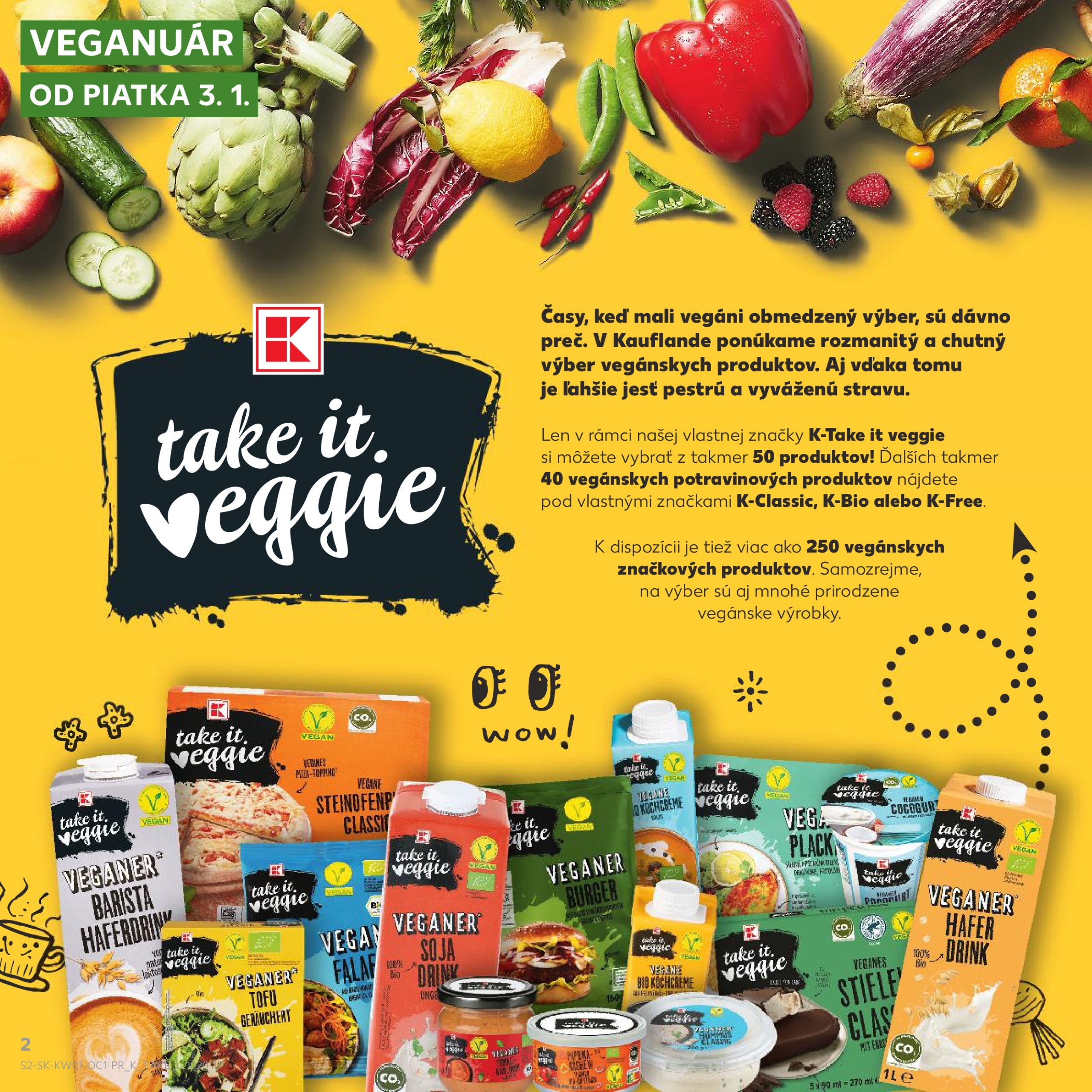 kaufland - Kaufland - Veganuár leták platný od 03.01. - 31.01. - page: 2