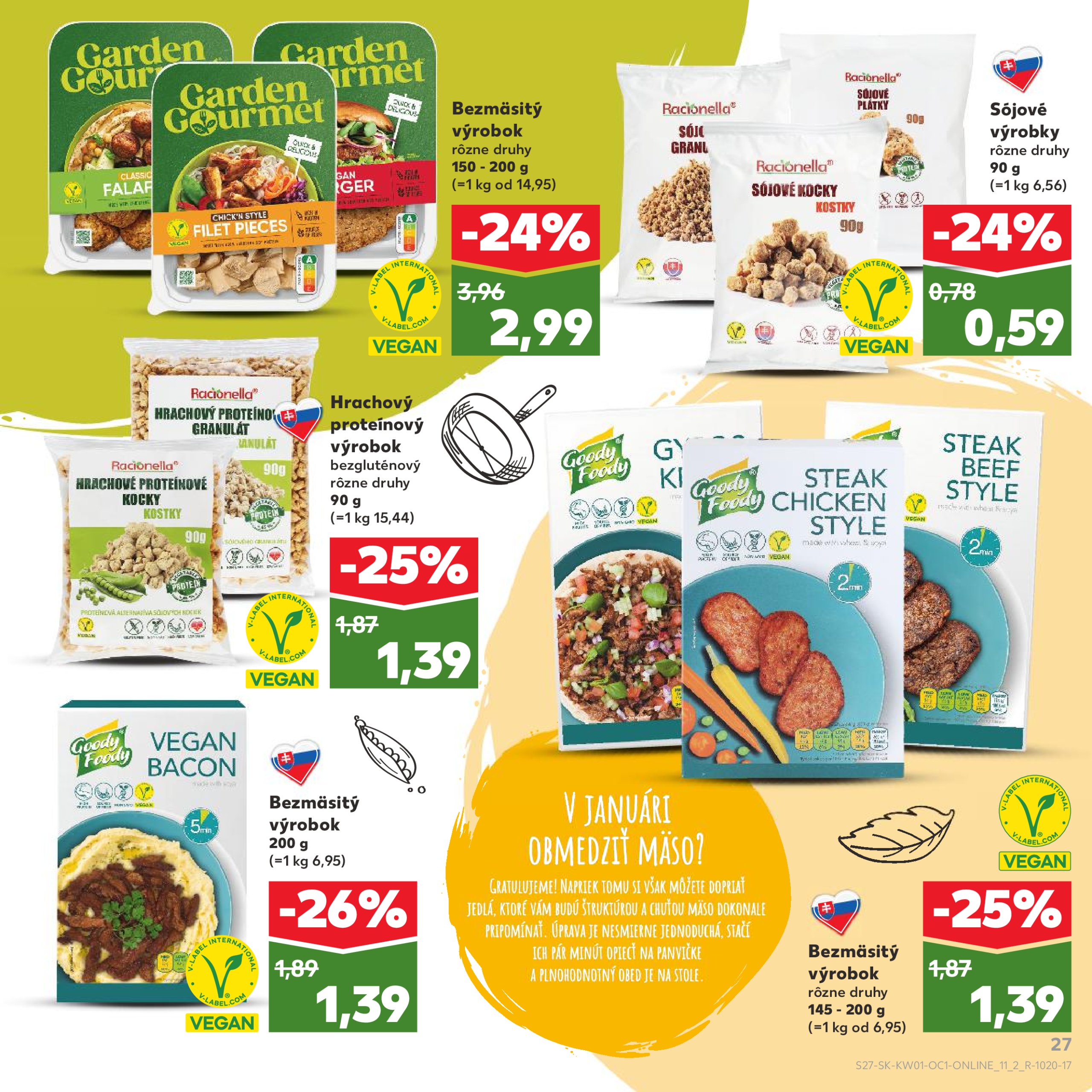 kaufland - Kaufland - Veganuár leták platný od 03.01. - 31.01. - page: 27