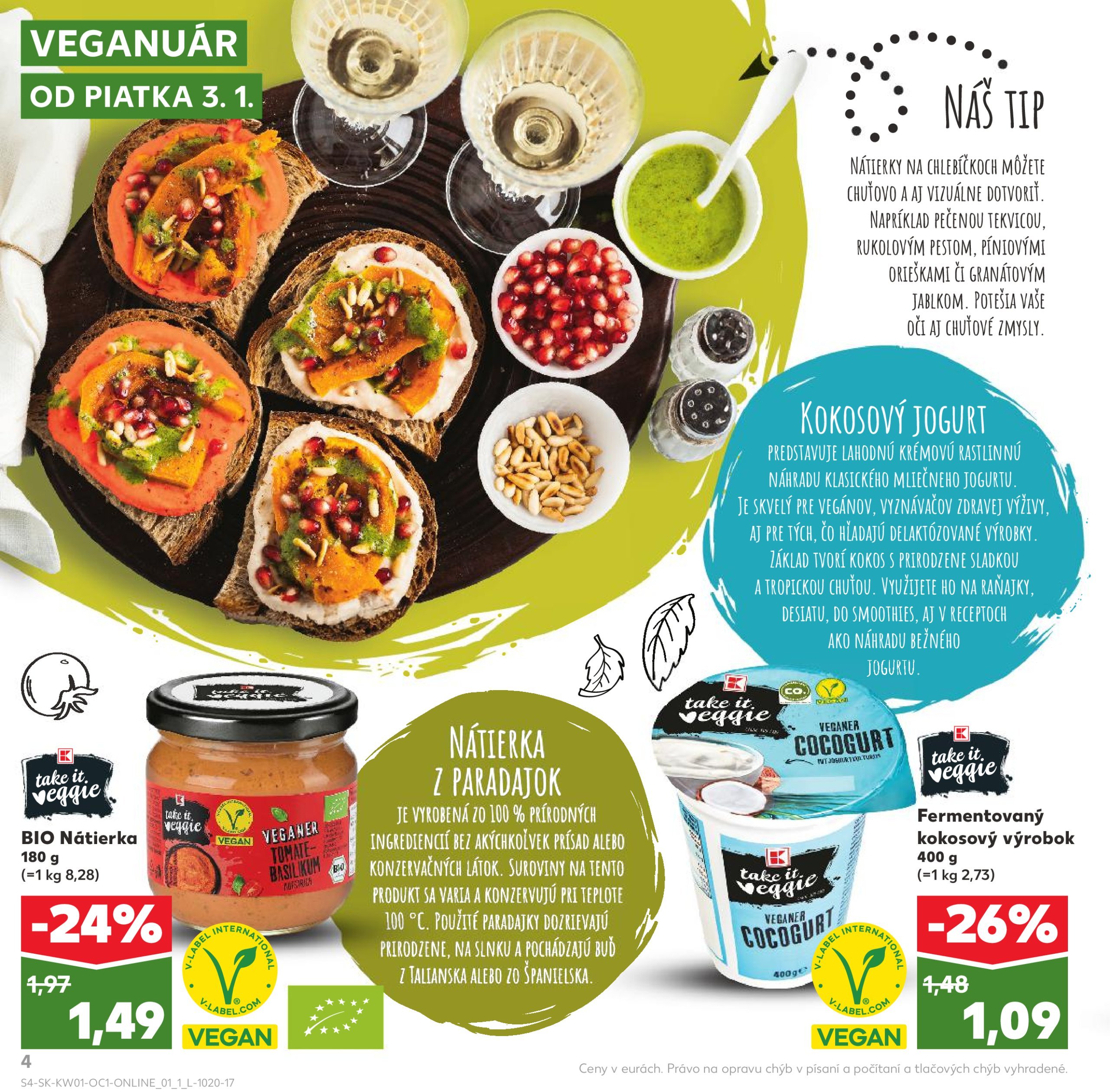 kaufland - Kaufland - Veganuár leták platný od 03.01. - 31.01. - page: 4