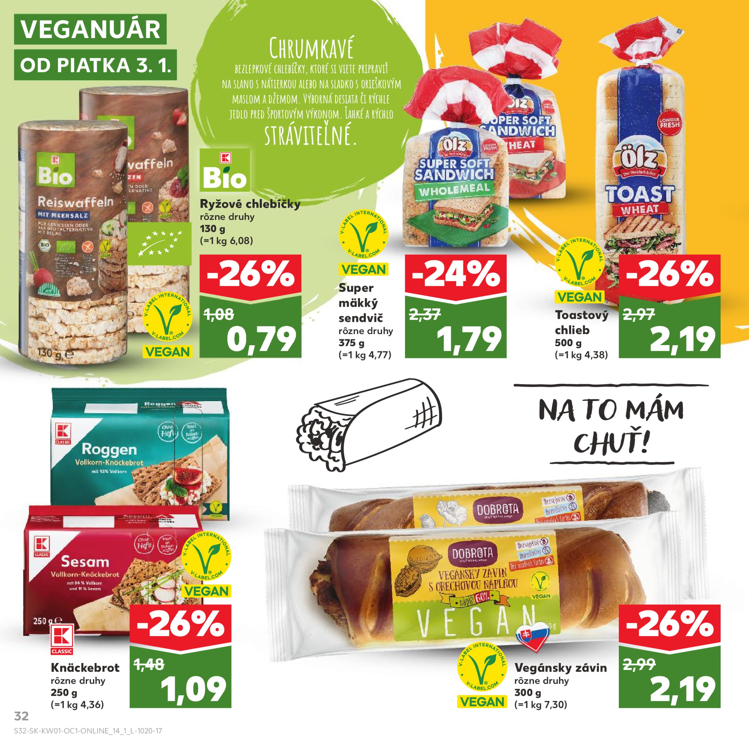 kaufland - Kaufland - Veganuár leták platný od 03.01. - 31.01. - page: 32