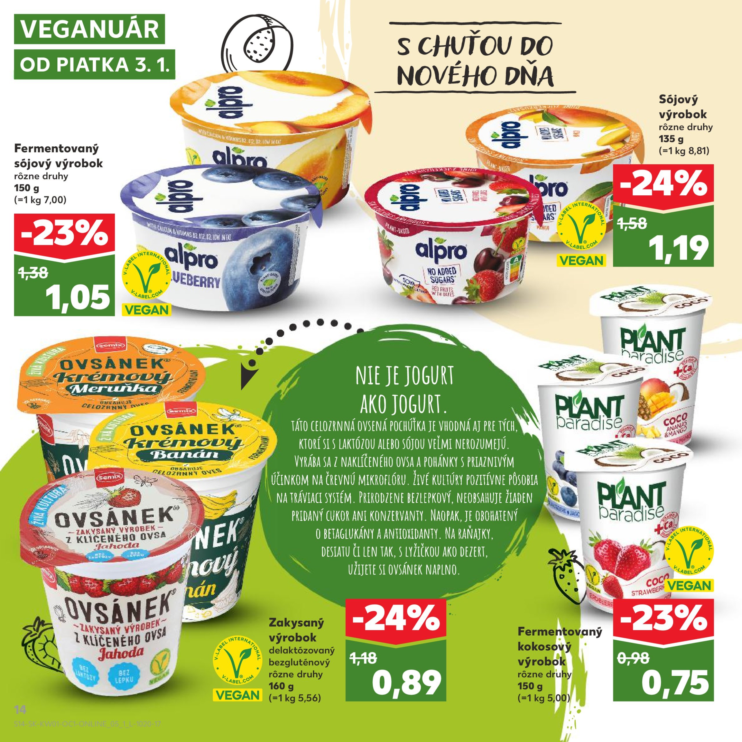 kaufland - Kaufland - Veganuár leták platný od 03.01. - 31.01. - page: 14