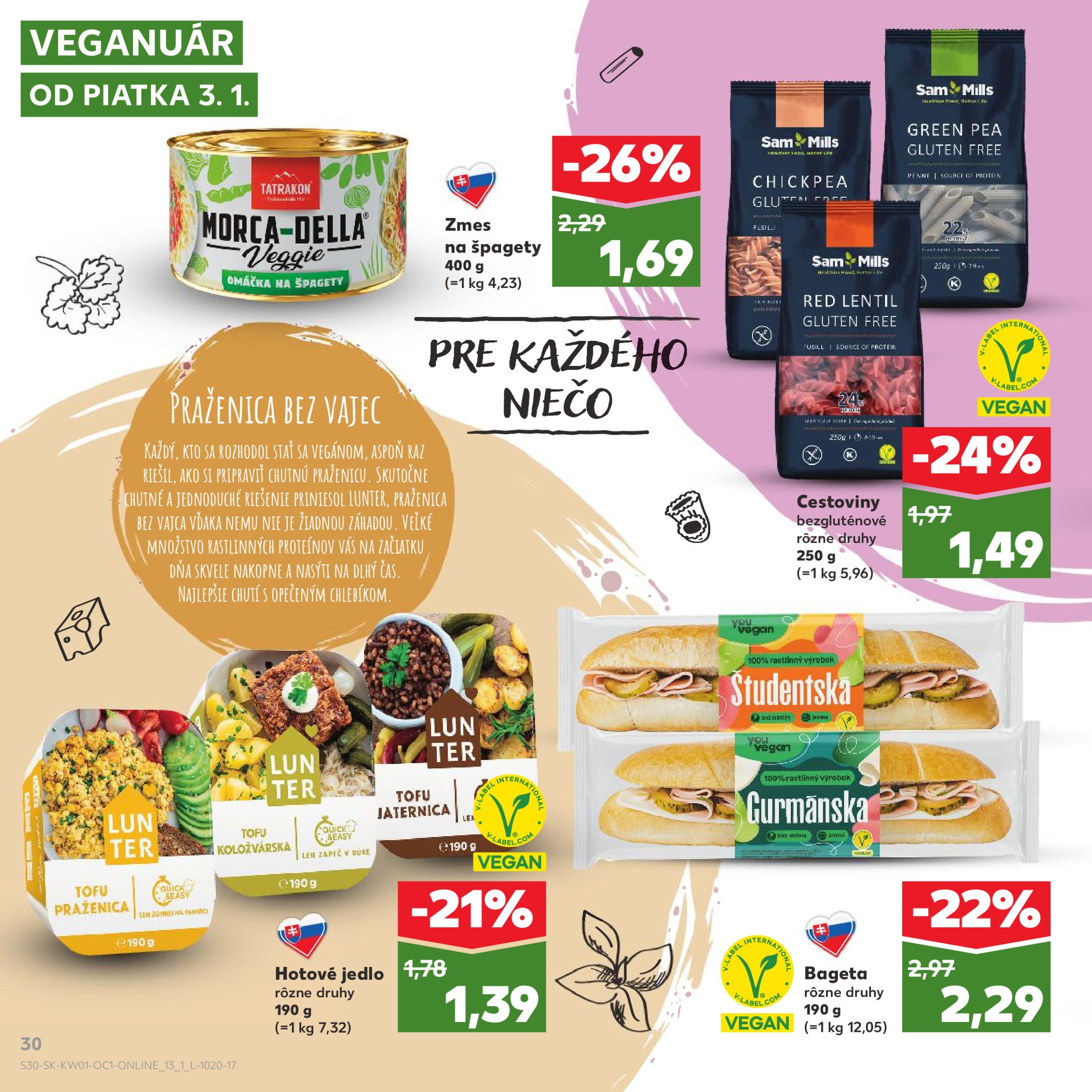 kaufland - Kaufland - Veganuár leták platný od 03.01. - 31.01. - page: 30