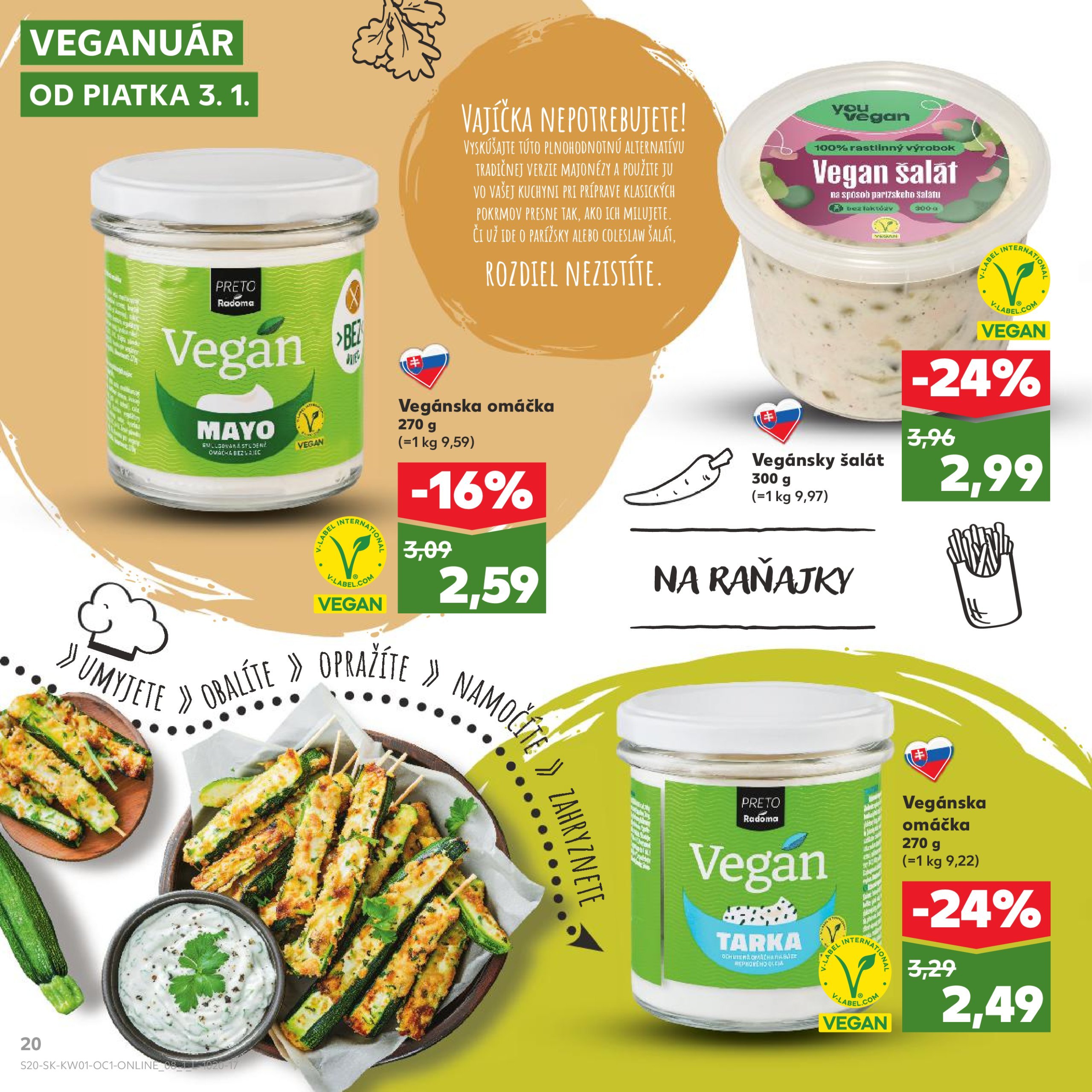 kaufland - Kaufland - Veganuár leták platný od 03.01. - 31.01. - page: 20