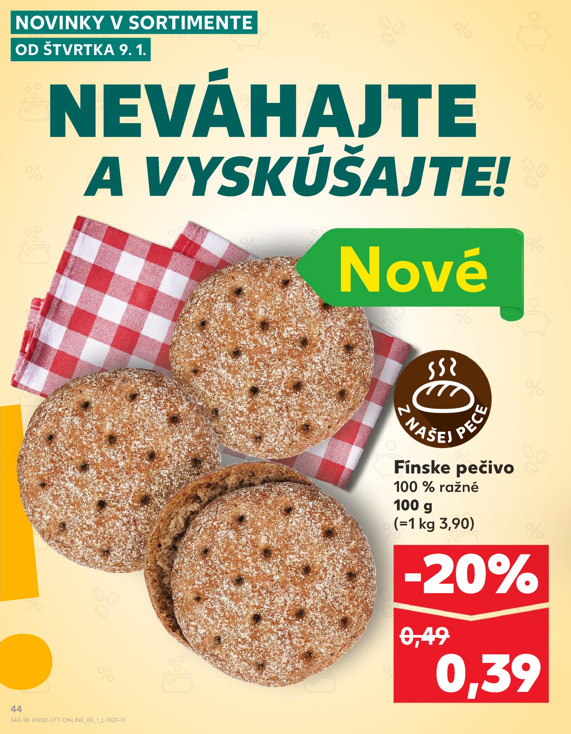 kaufland - Kaufland leták platný od 09.01. - 15.01. - page: 44