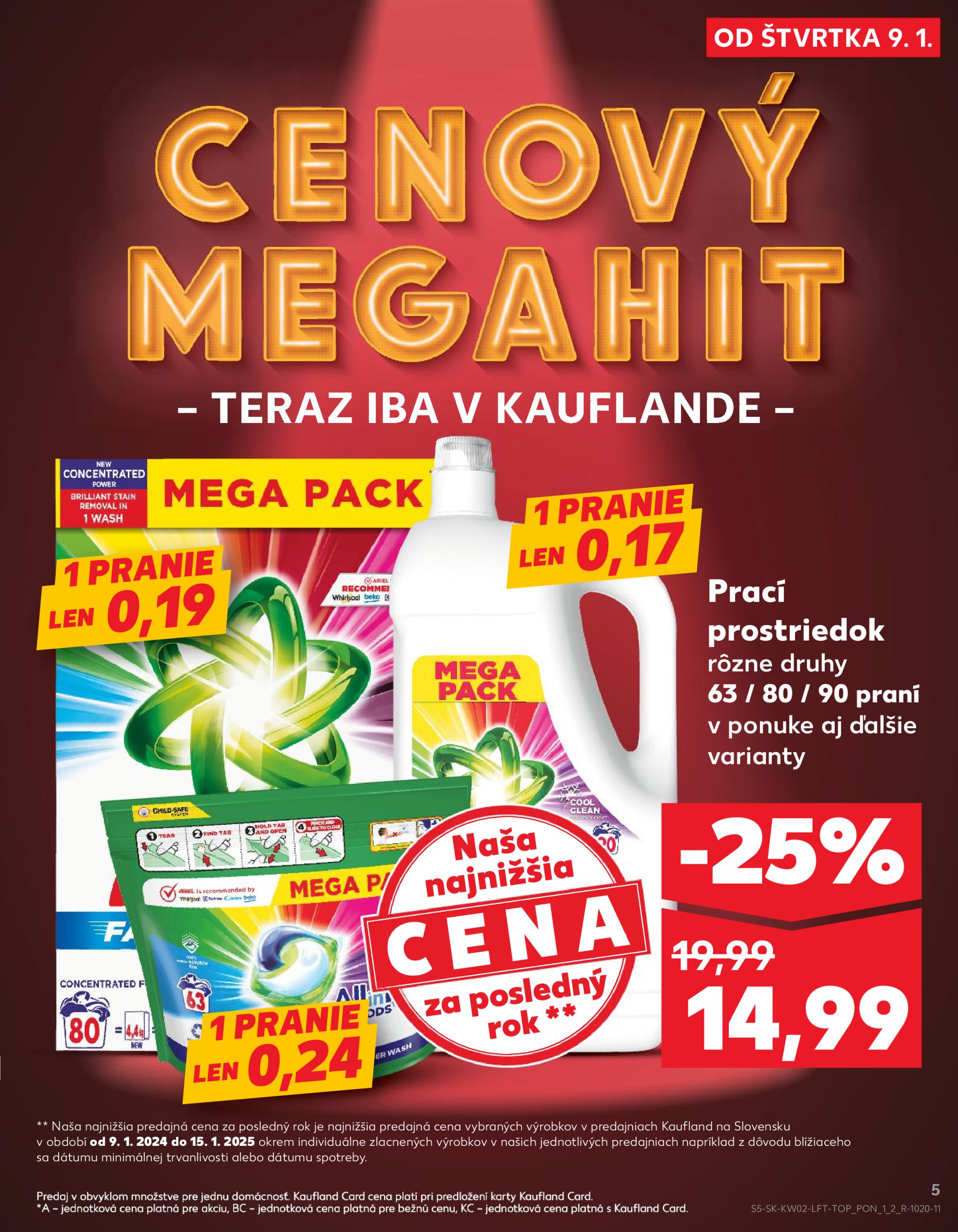 kaufland - Kaufland leták platný od 09.01. - 15.01. - page: 5