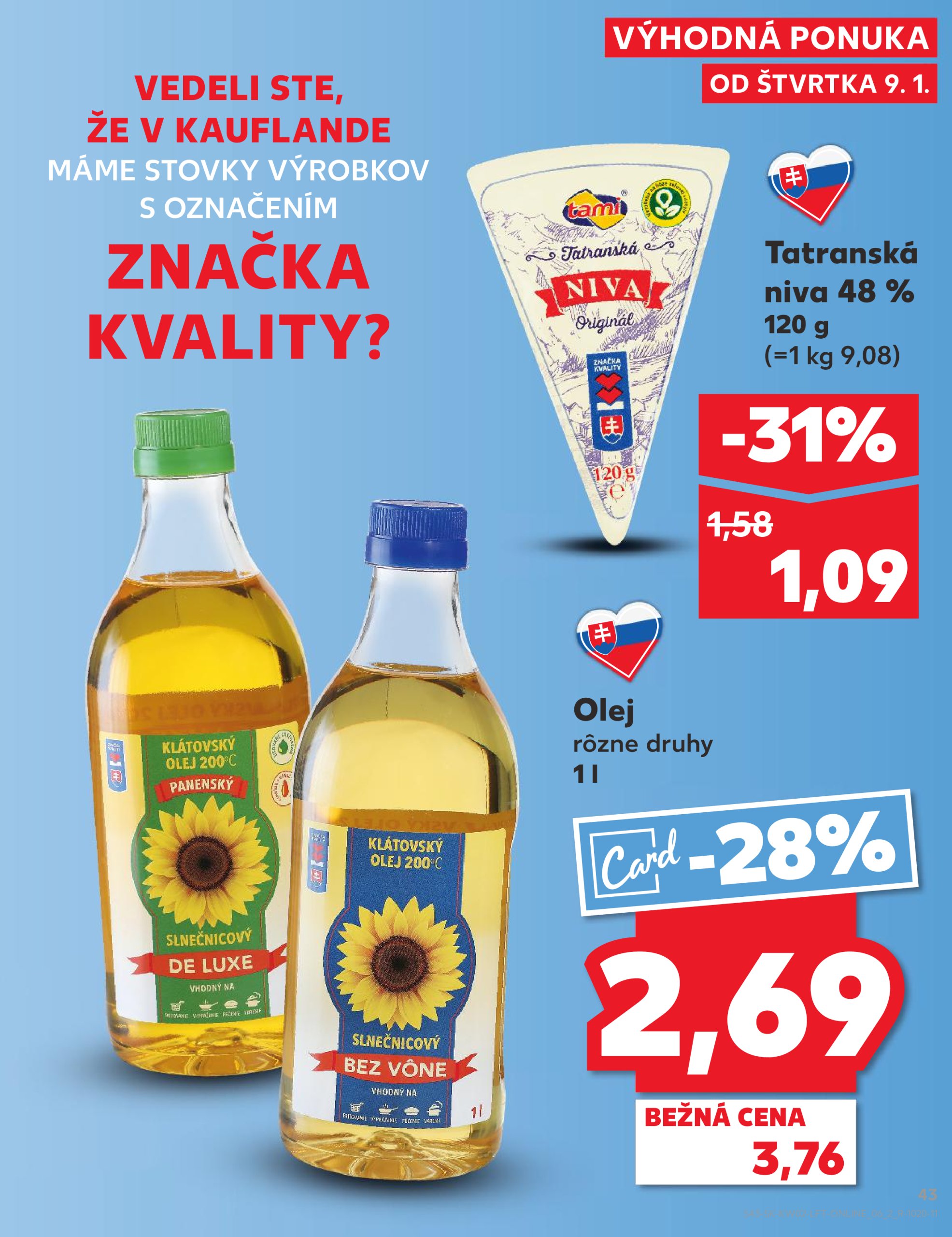 kaufland - Kaufland leták platný od 09.01. - 15.01. - page: 43