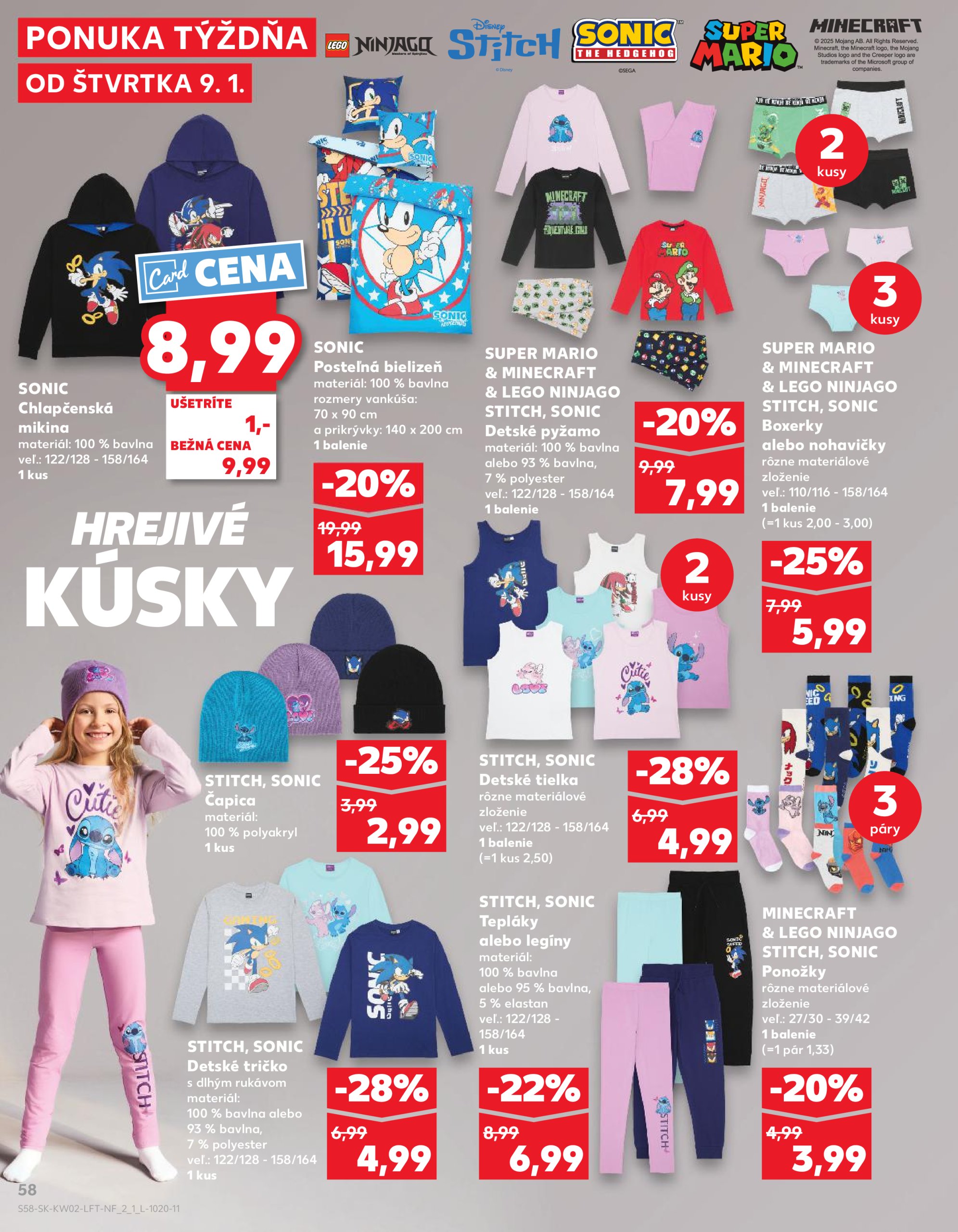 kaufland - Kaufland leták platný od 09.01. - 15.01. - page: 58