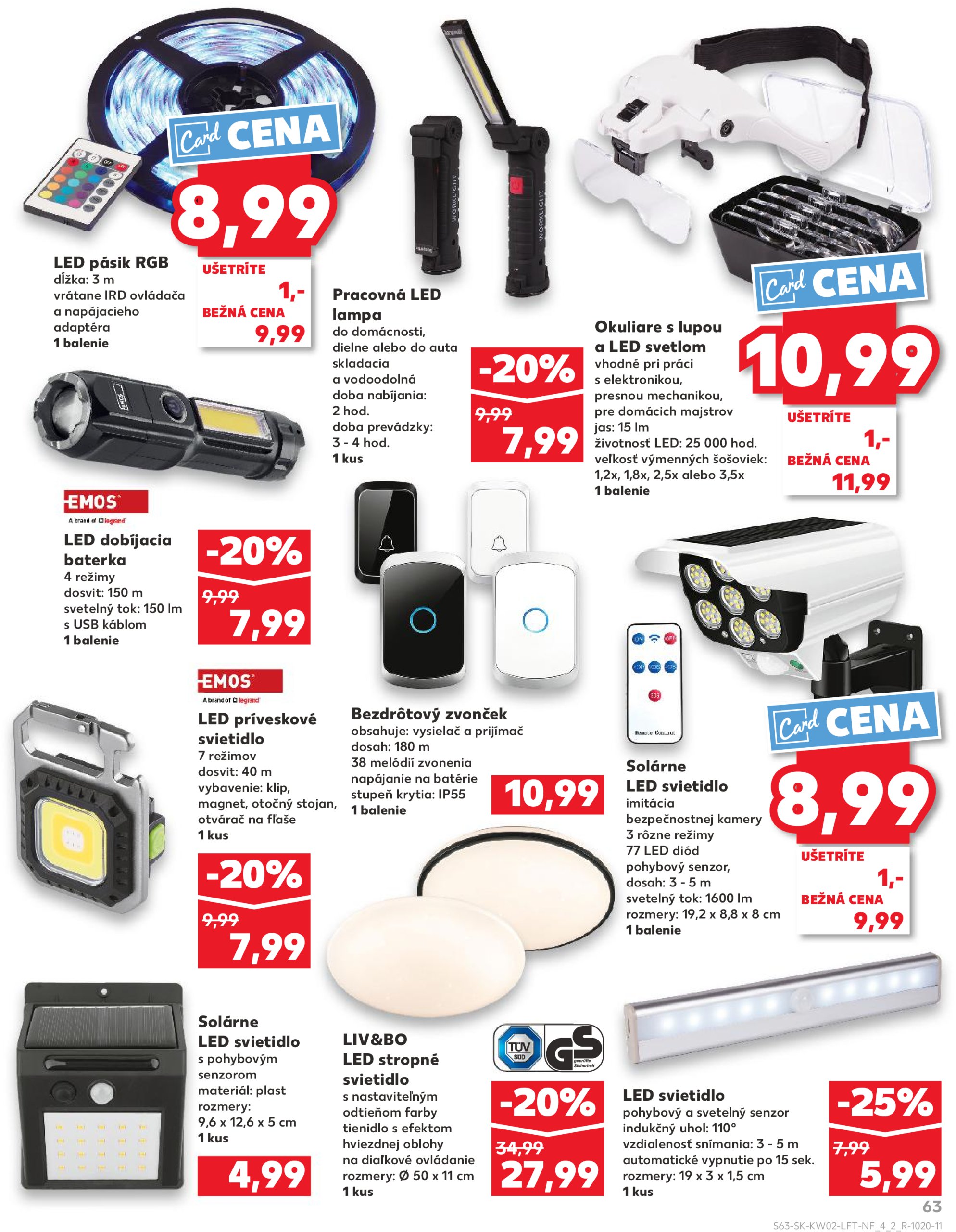 kaufland - Kaufland leták platný od 09.01. - 15.01. - page: 63