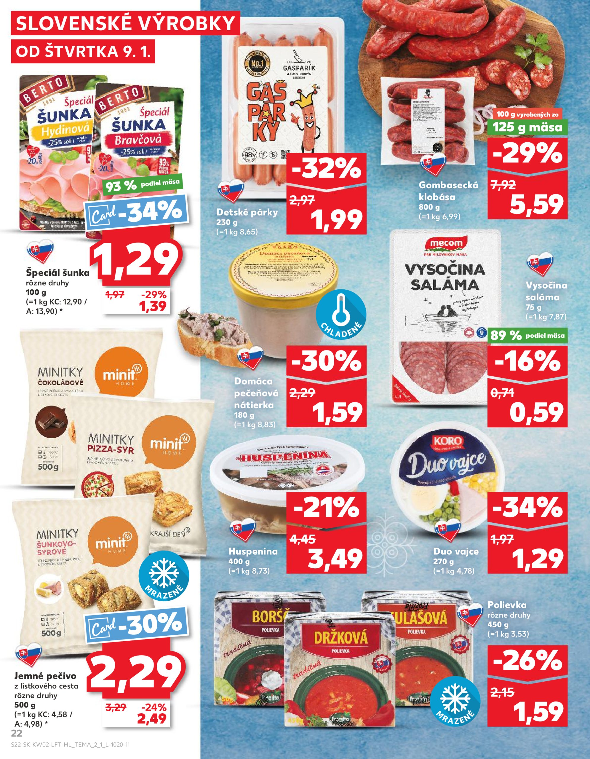 kaufland - Kaufland leták platný od 09.01. - 15.01. - page: 22