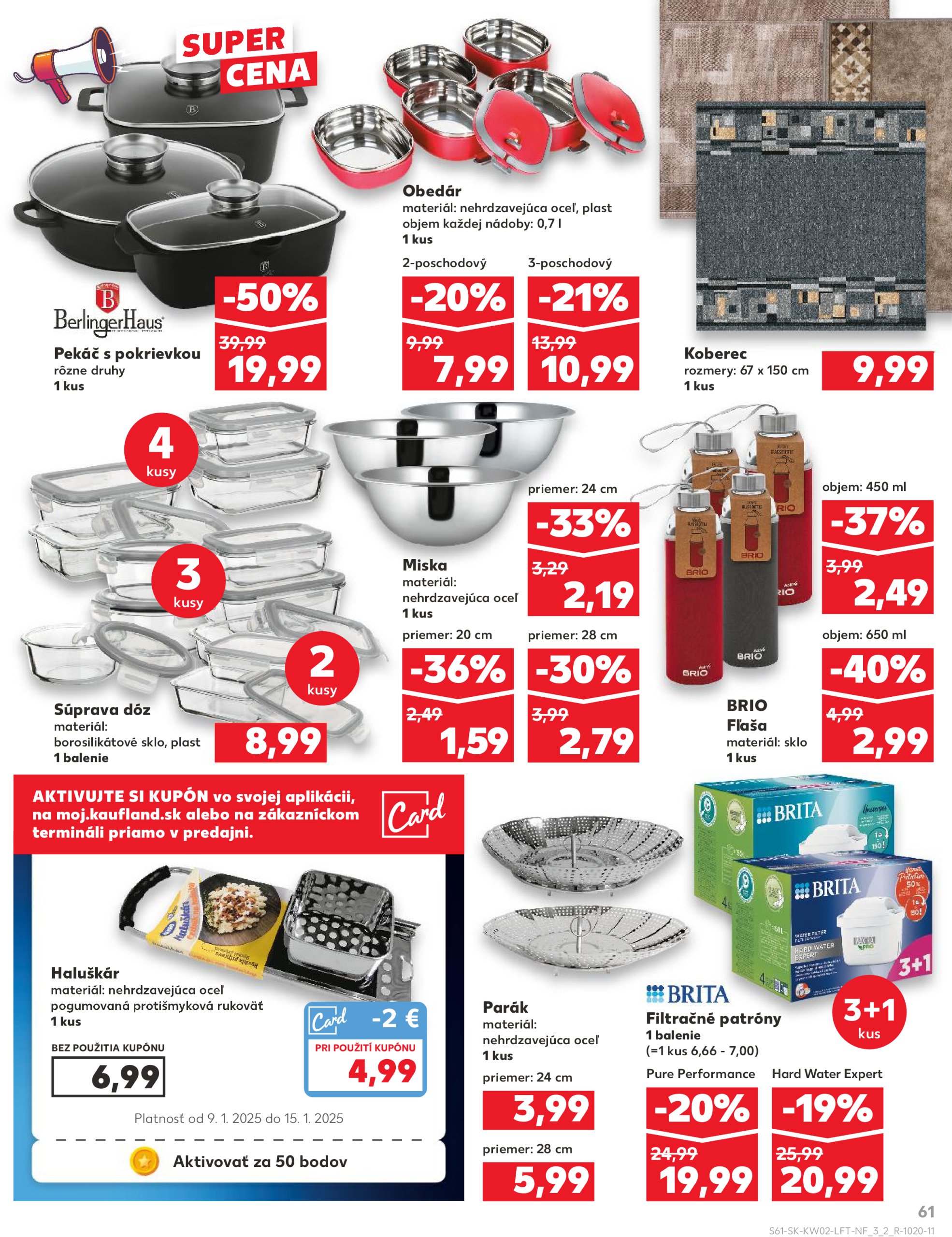 kaufland - Kaufland leták platný od 09.01. - 15.01. - page: 61