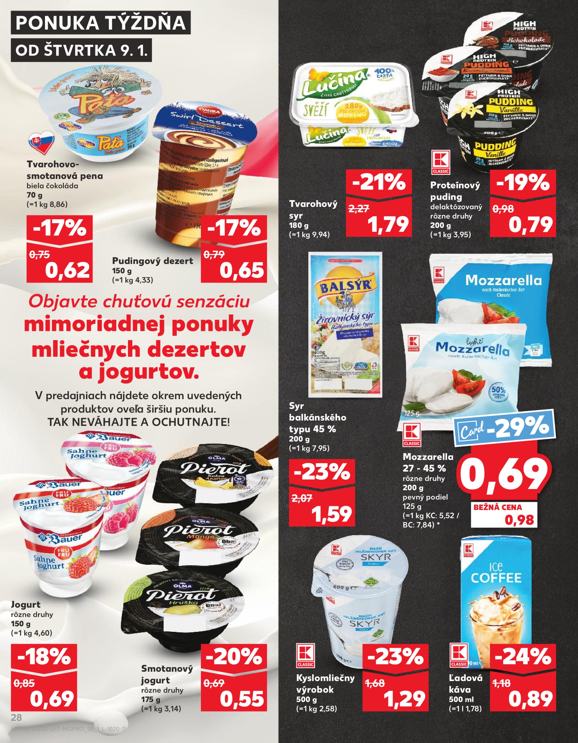 kaufland - Kaufland leták platný od 09.01. - 15.01. - page: 28