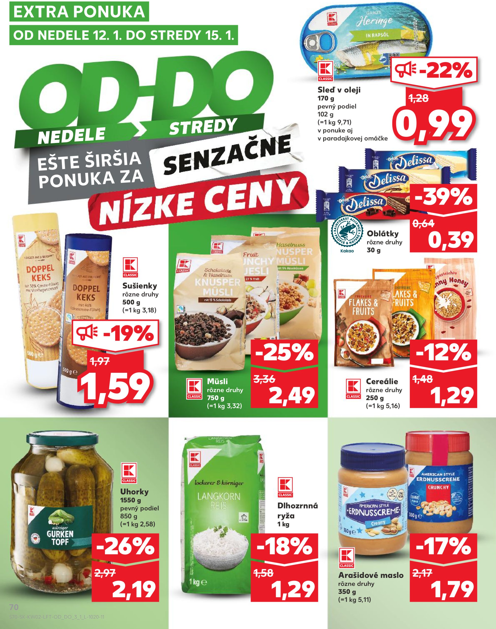 kaufland - Kaufland leták platný od 09.01. - 15.01. - page: 70