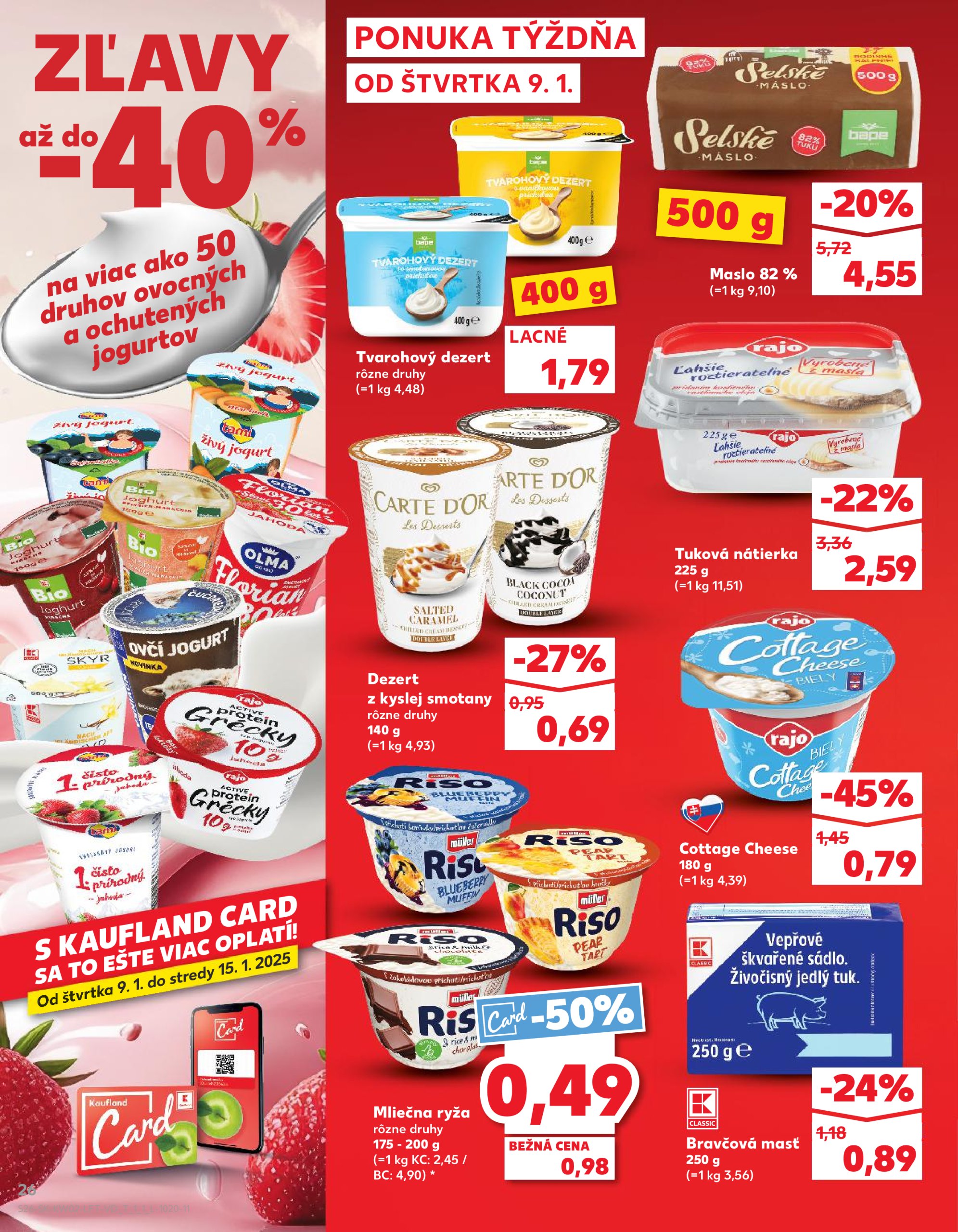 kaufland - Kaufland leták platný od 09.01. - 15.01. - page: 26