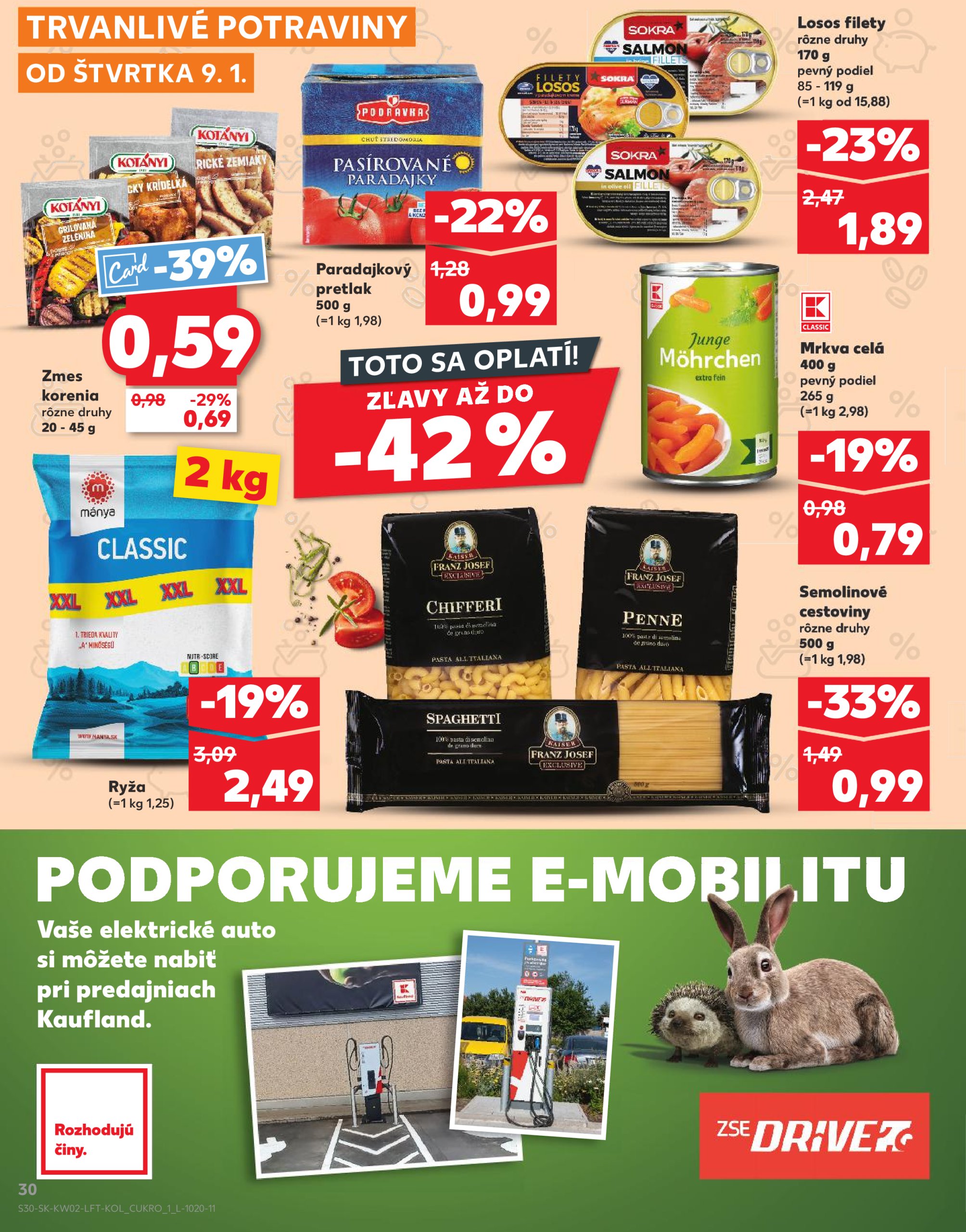 kaufland - Kaufland leták platný od 09.01. - 15.01. - page: 30