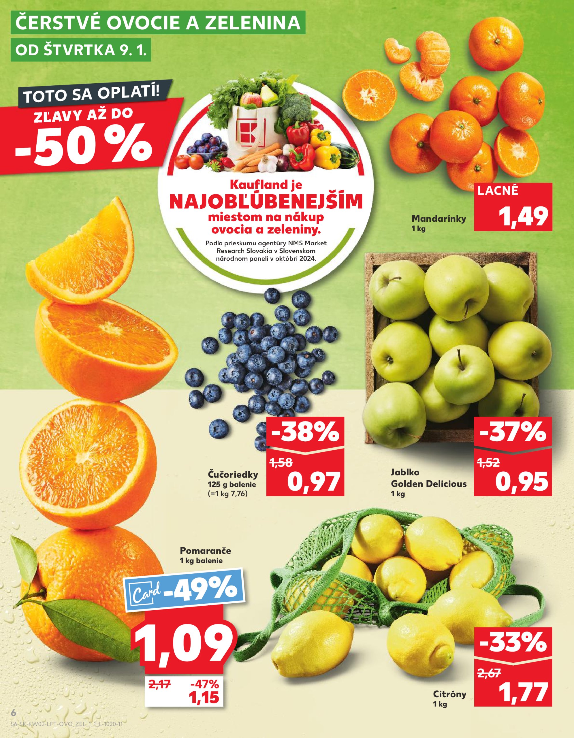 kaufland - Kaufland leták platný od 09.01. - 15.01. - page: 6