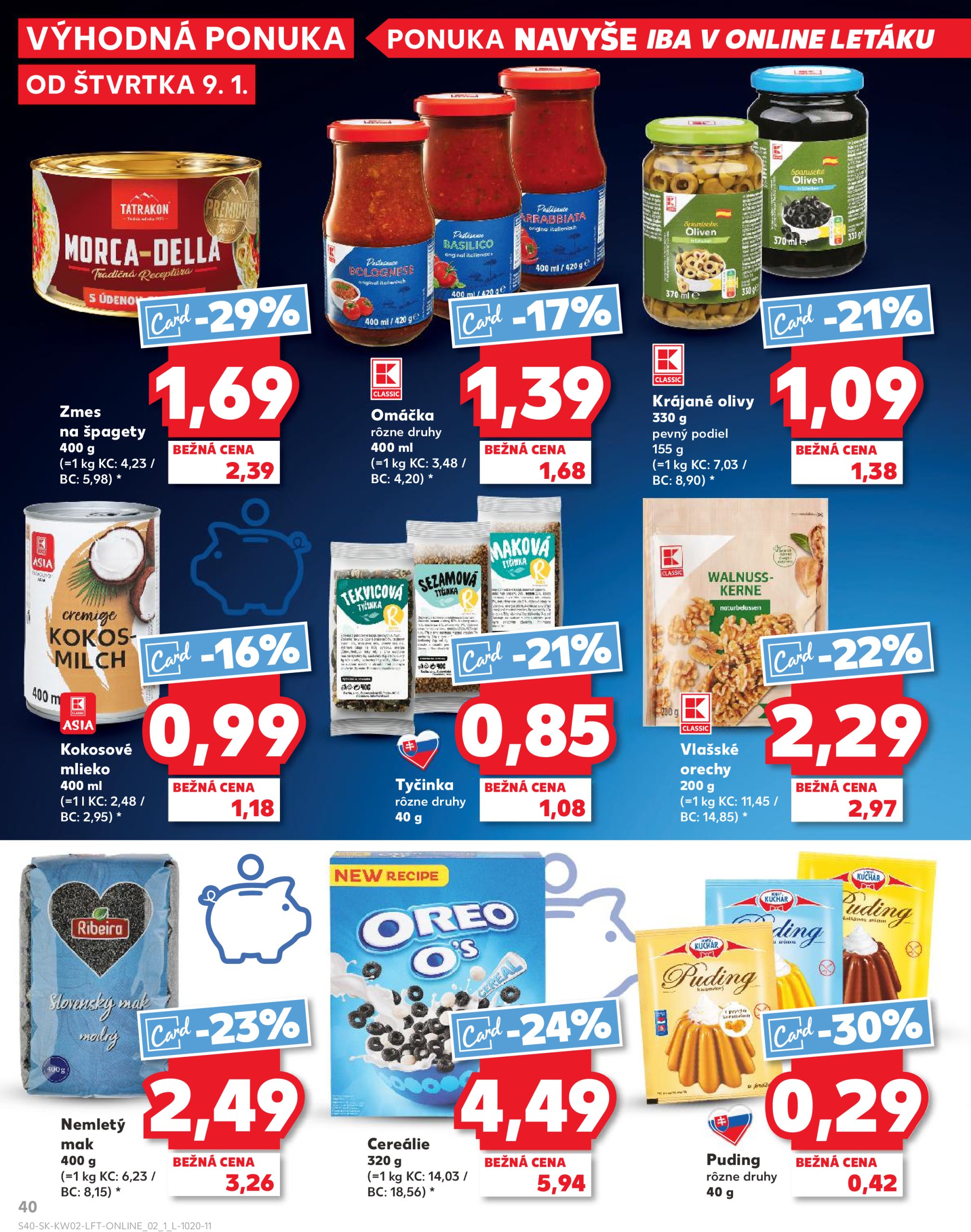 kaufland - Kaufland leták platný od 09.01. - 15.01. - page: 40