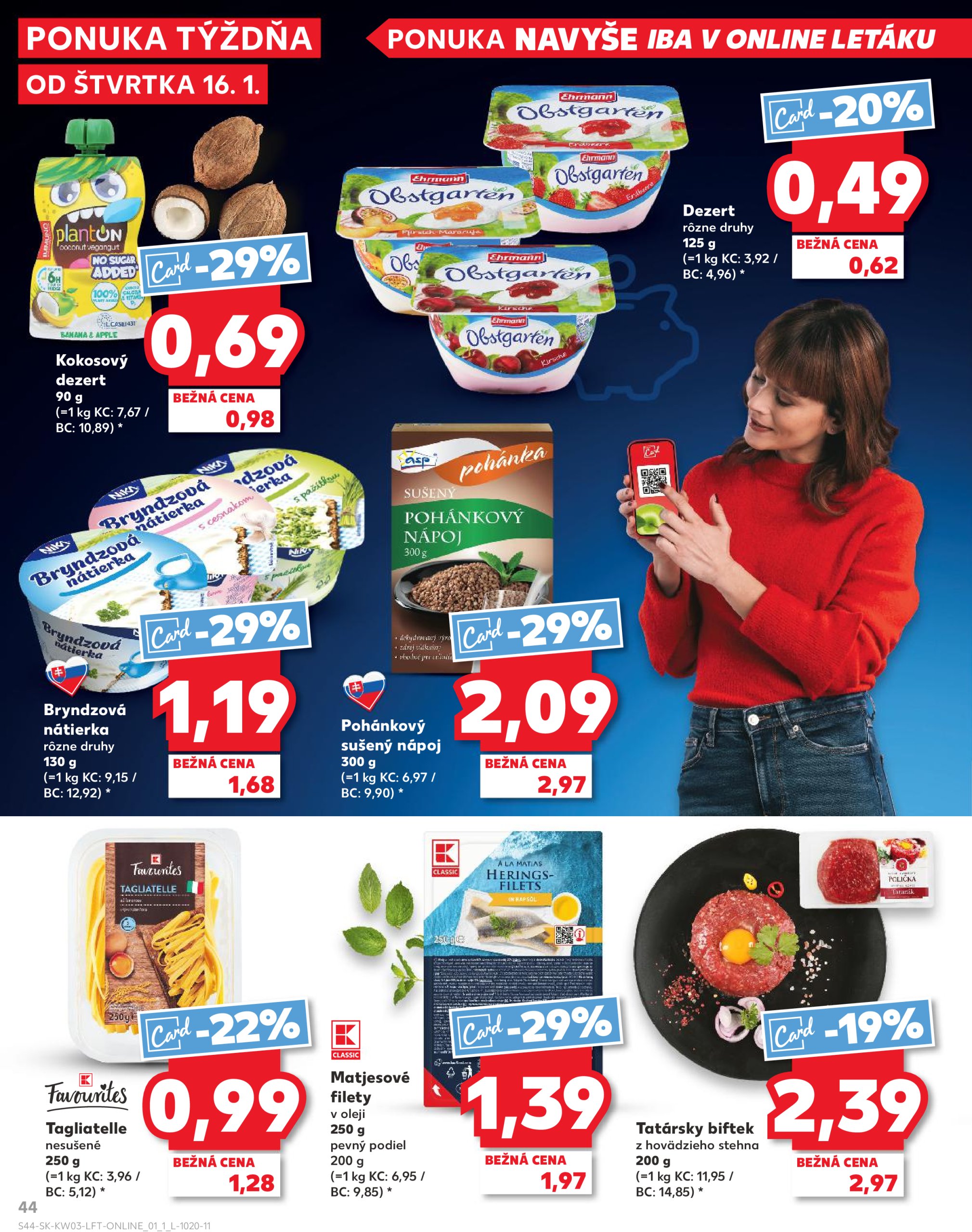 kaufland - Kaufland leták platný od 16.01. - 22.01. - page: 44