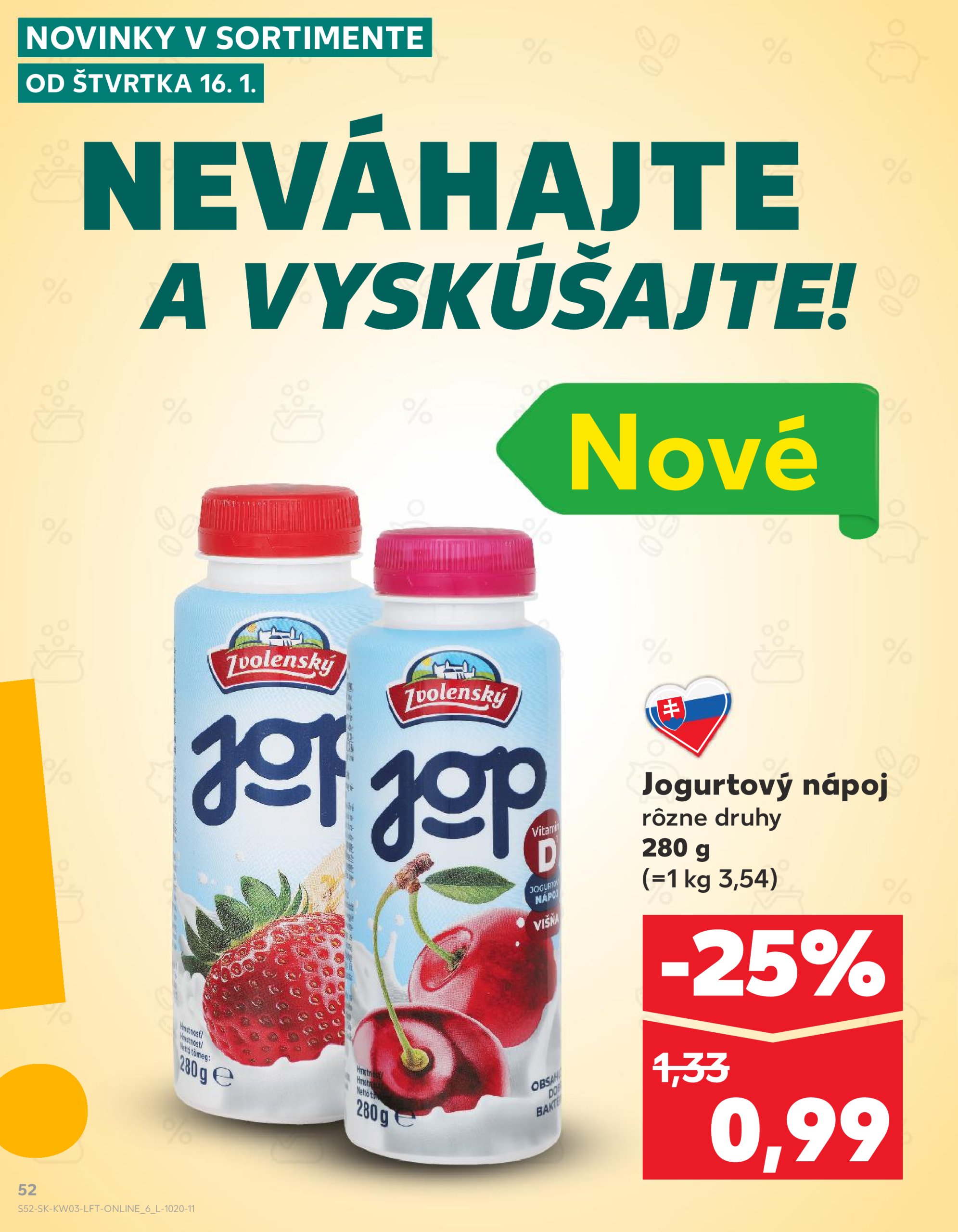 kaufland - Kaufland leták platný od 16.01. - 22.01. - page: 52