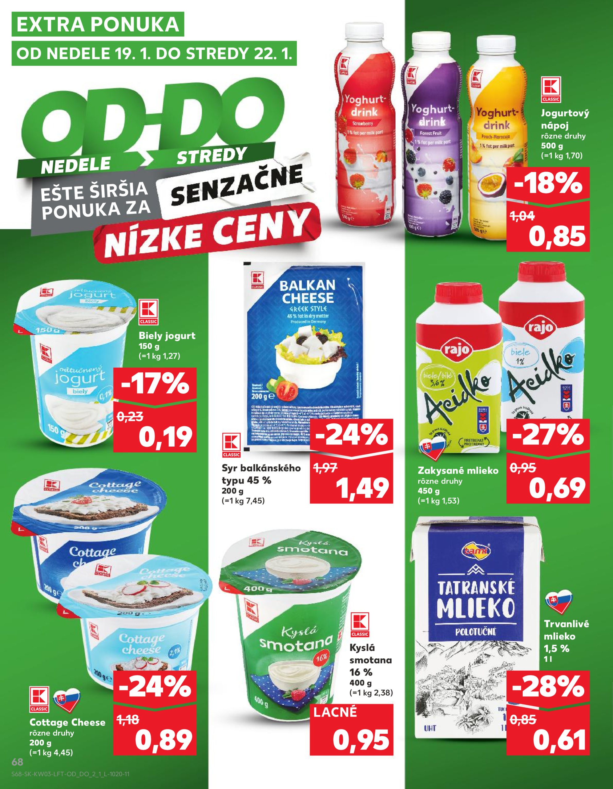 kaufland - Kaufland leták platný od 16.01. - 22.01. - page: 68