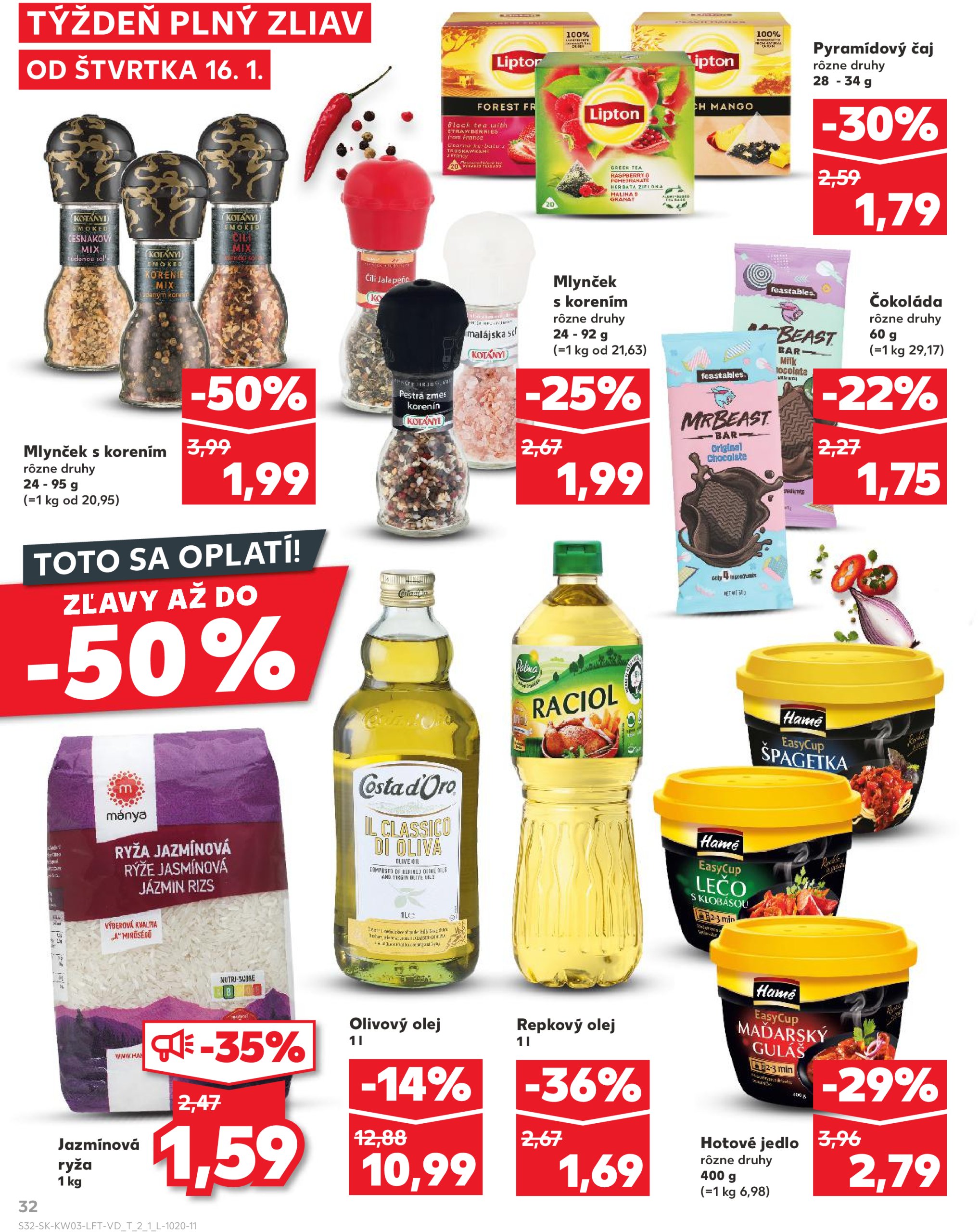 kaufland - Kaufland leták platný od 16.01. - 22.01. - page: 32